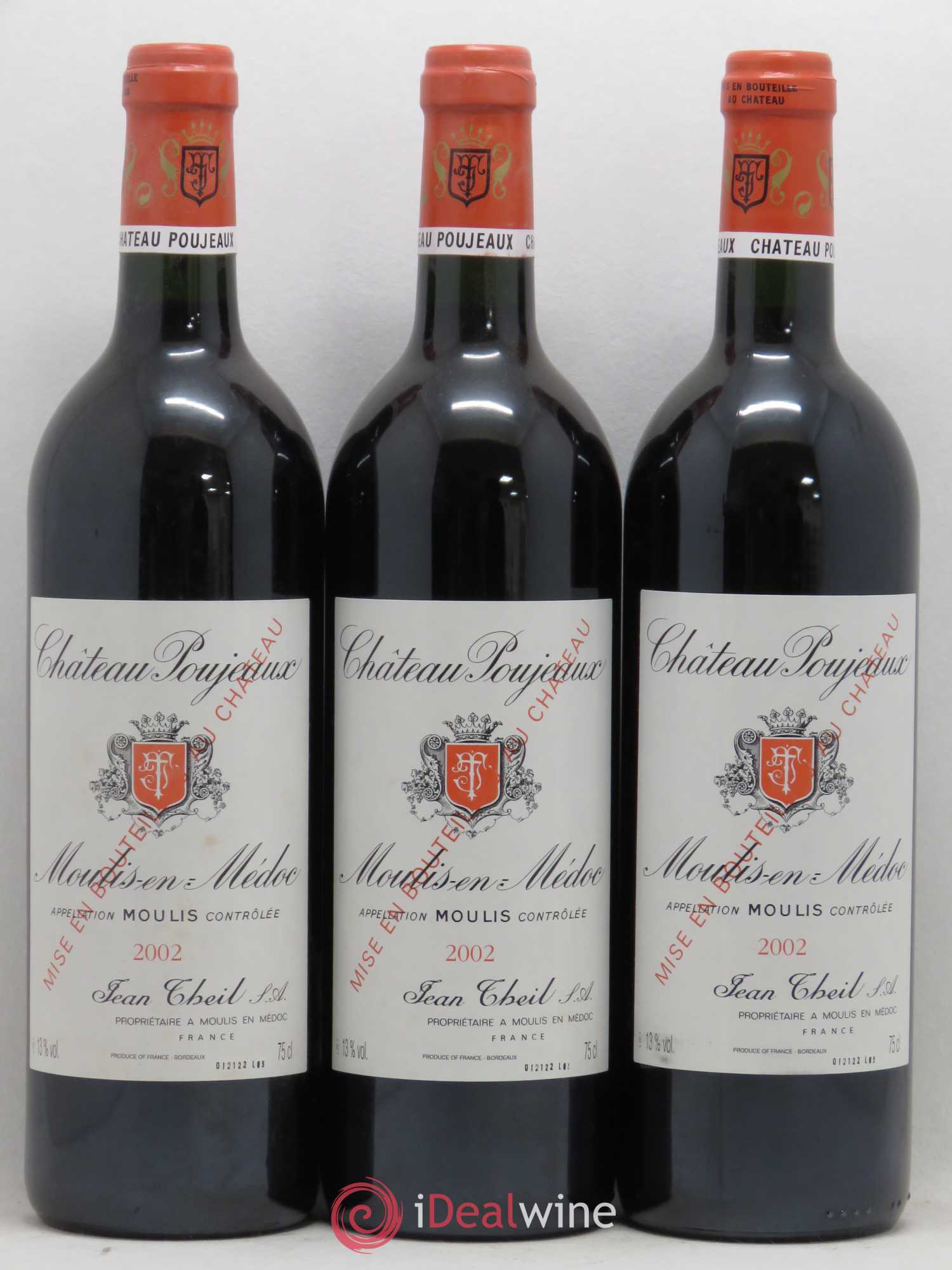 Château Poujeaux 2002 - Lot de 12 bouteilles - 3