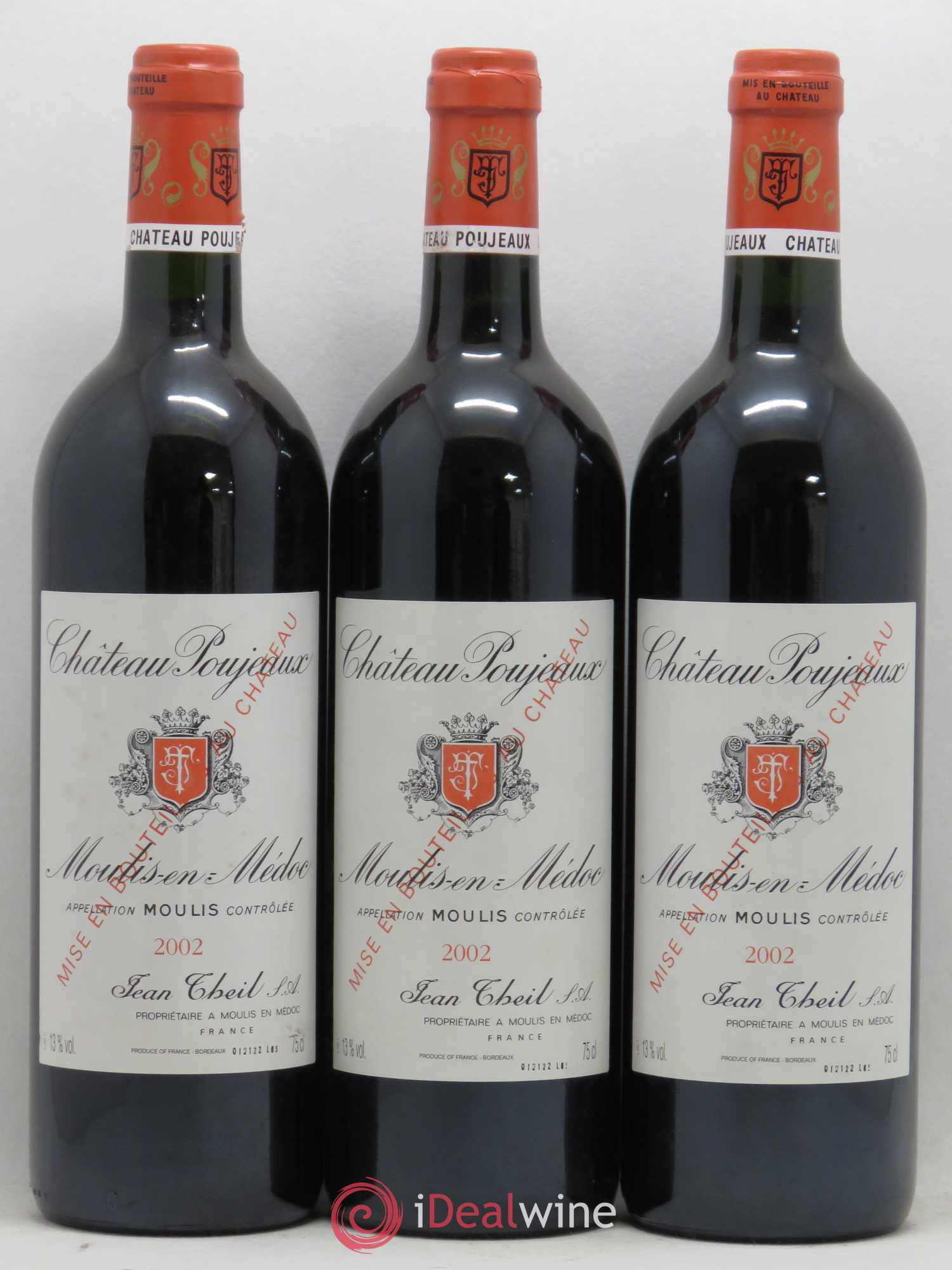Château Poujeaux 2002 - Lot de 12 bouteilles - 4