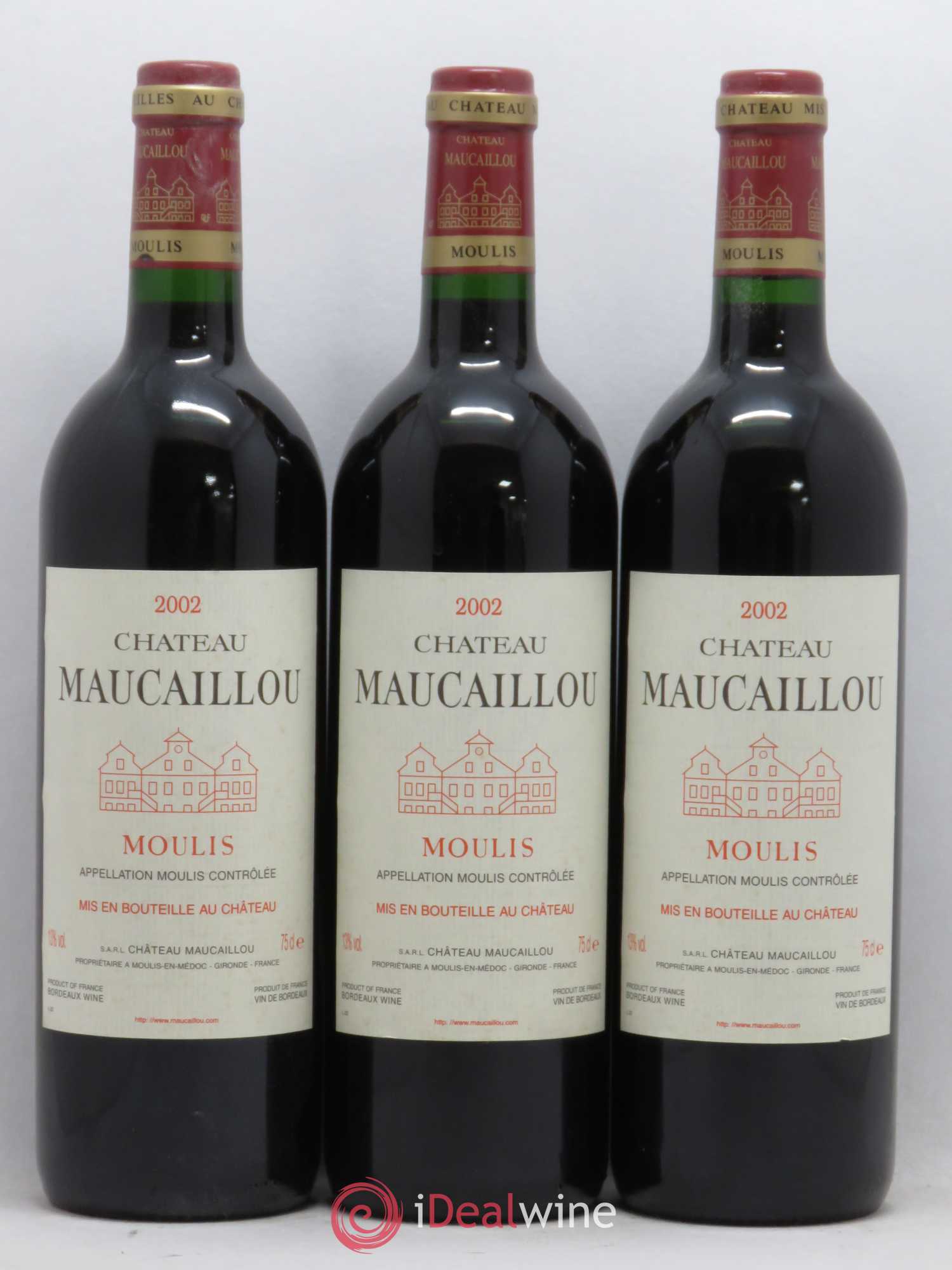 Château Maucaillou 2002 - Lot de 12 bouteilles - 3
