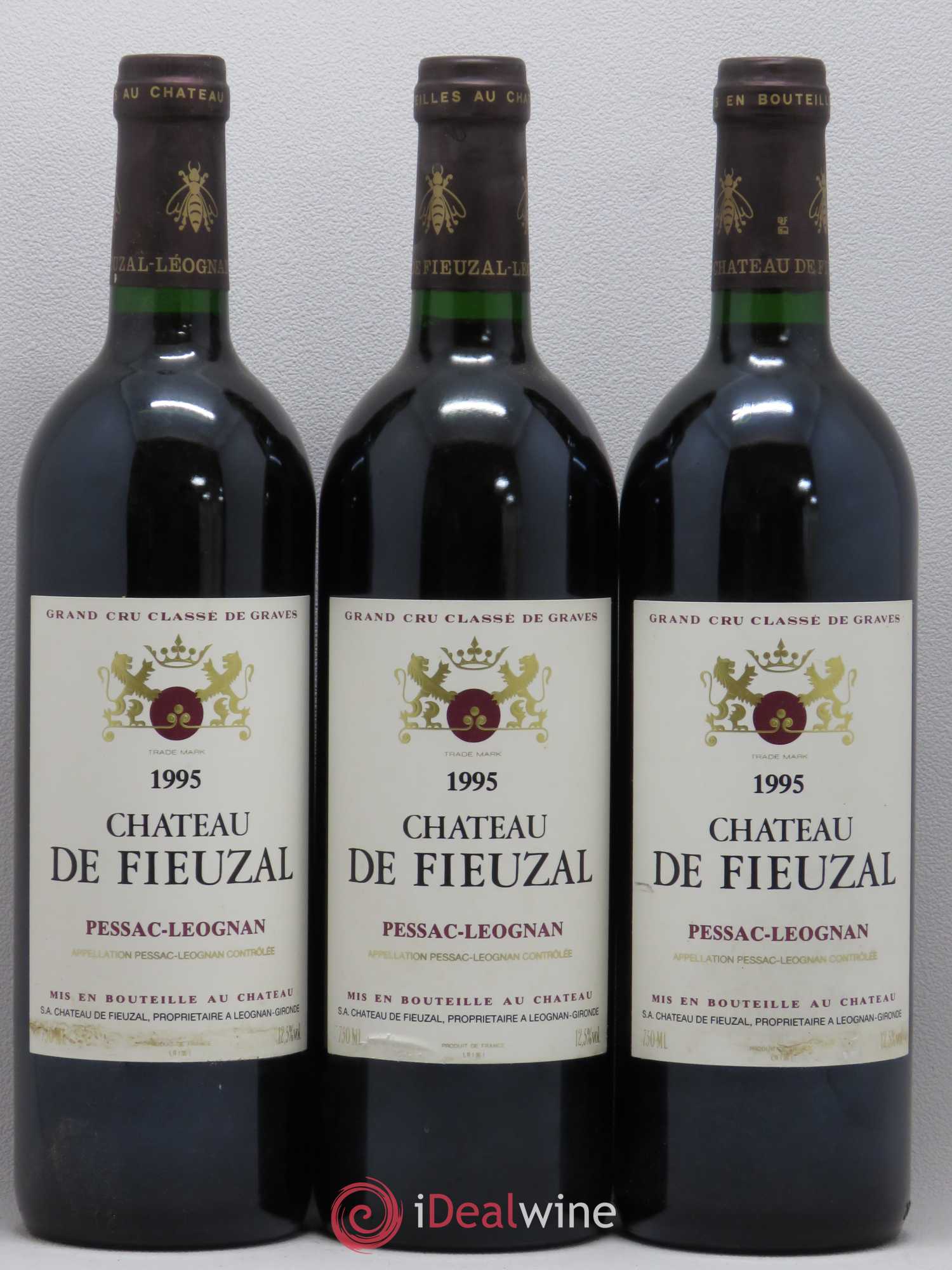 Château de Fieuzal Cru Classé de Graves 1995 - Lot de 12 bouteilles - 3