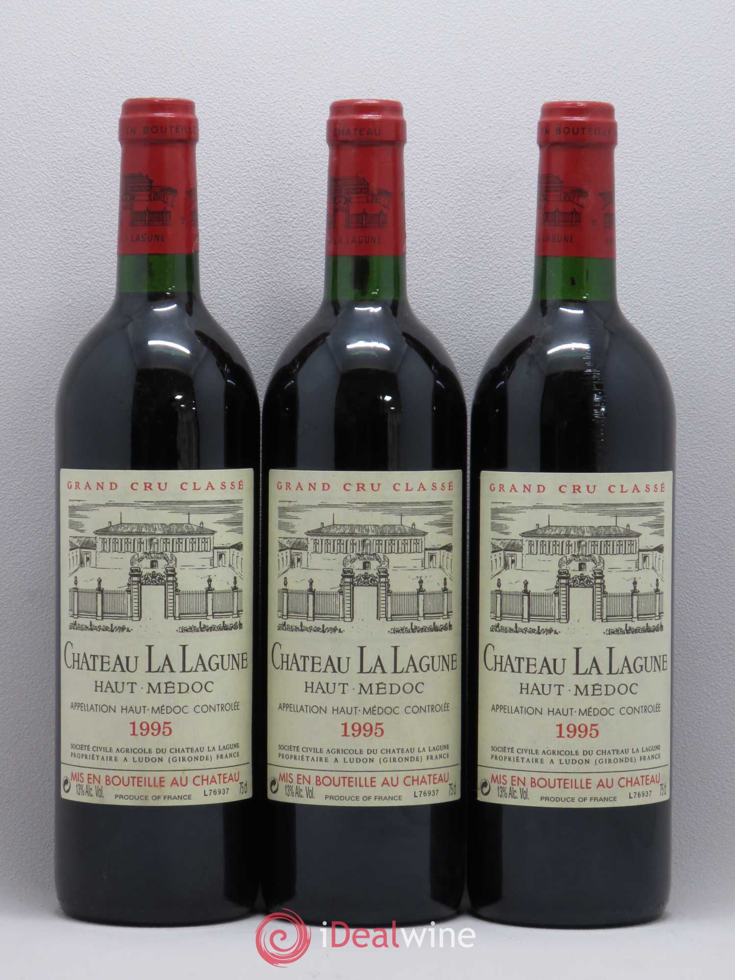 Château la Lagune 3ème Grand Cru Classé 1995 - Lot de 12 bouteilles - 4