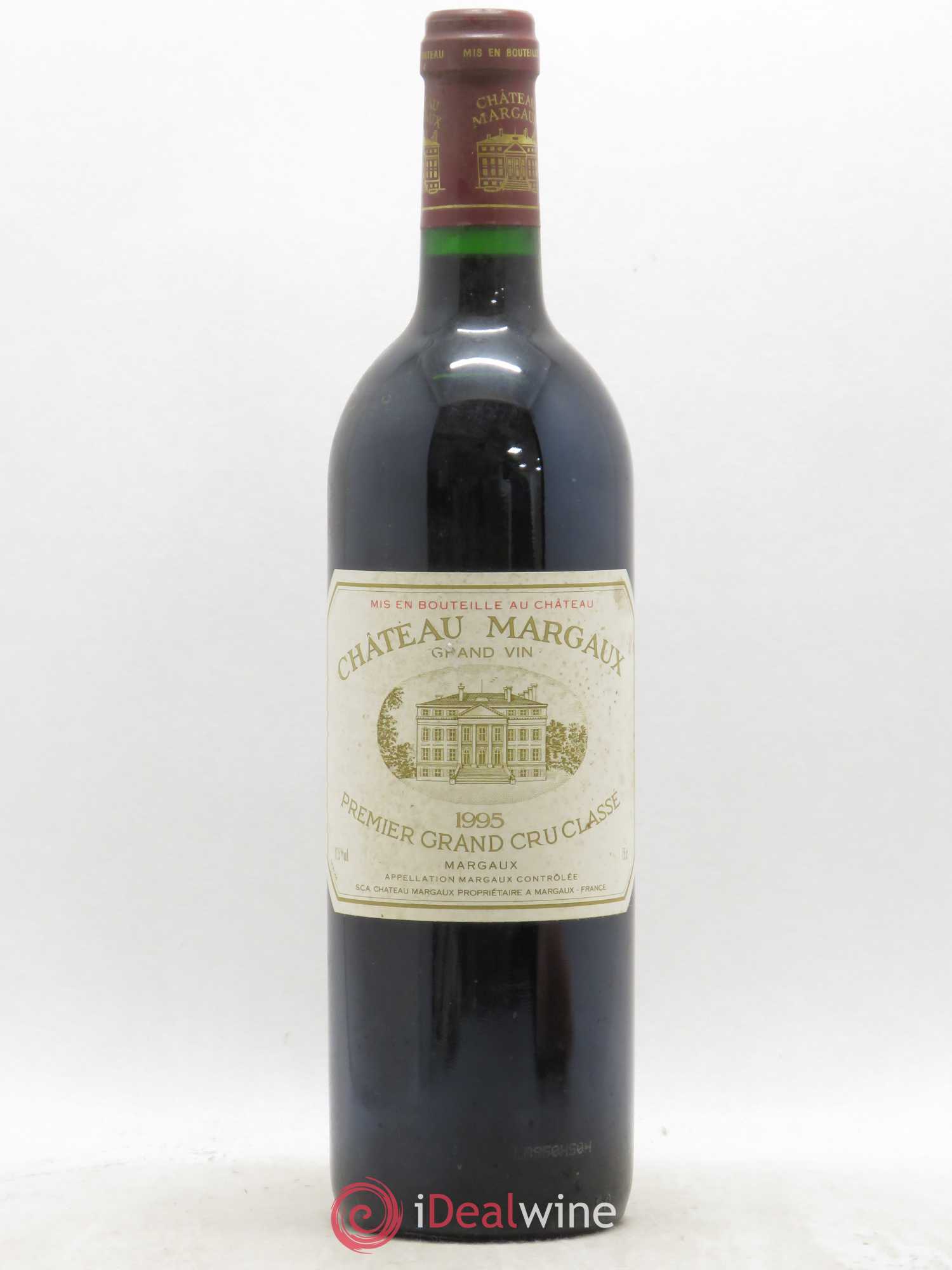 Château Margaux 1er Grand Cru Classé 1995 - Lot de 1 bouteille - 0