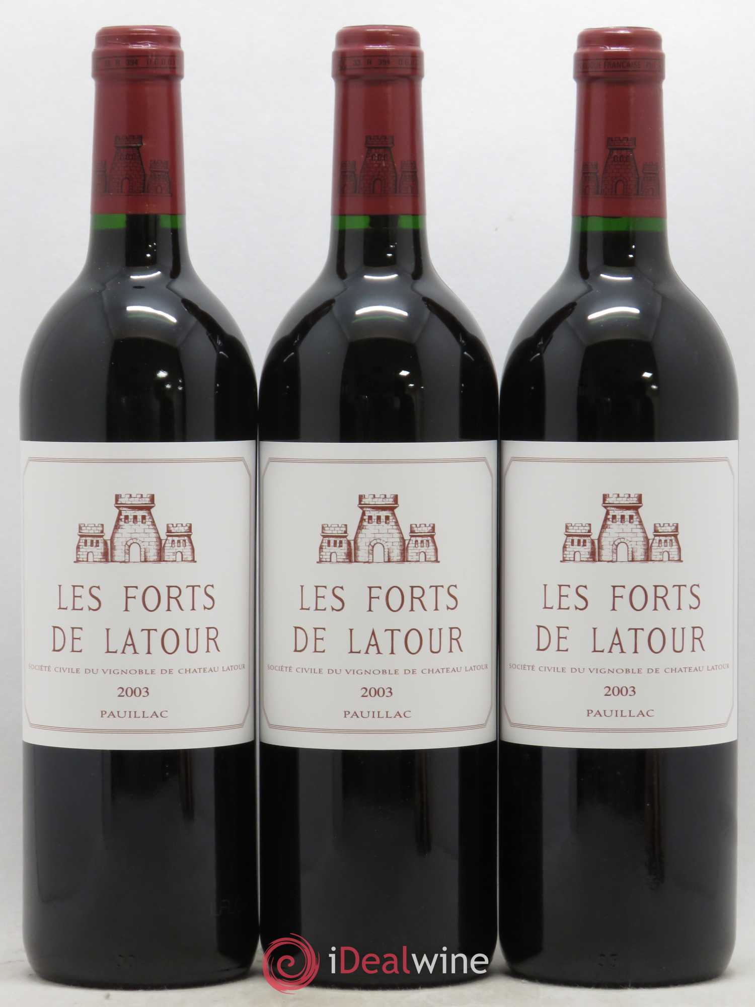 Les Forts de Latour Second Vin 2003 - Lot de 6 bouteilles - 1