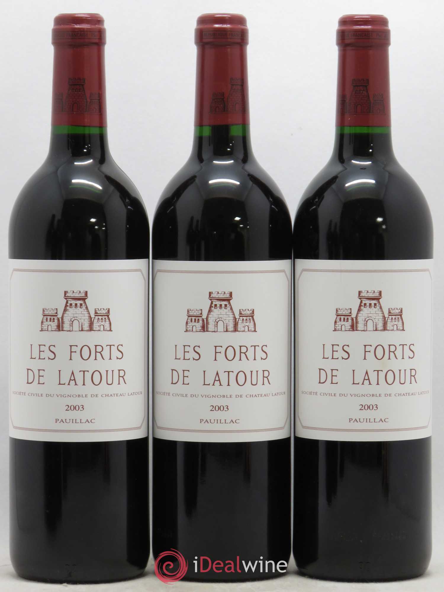 Les Forts de Latour Second Vin 2003 - Lot de 6 bouteilles - 3