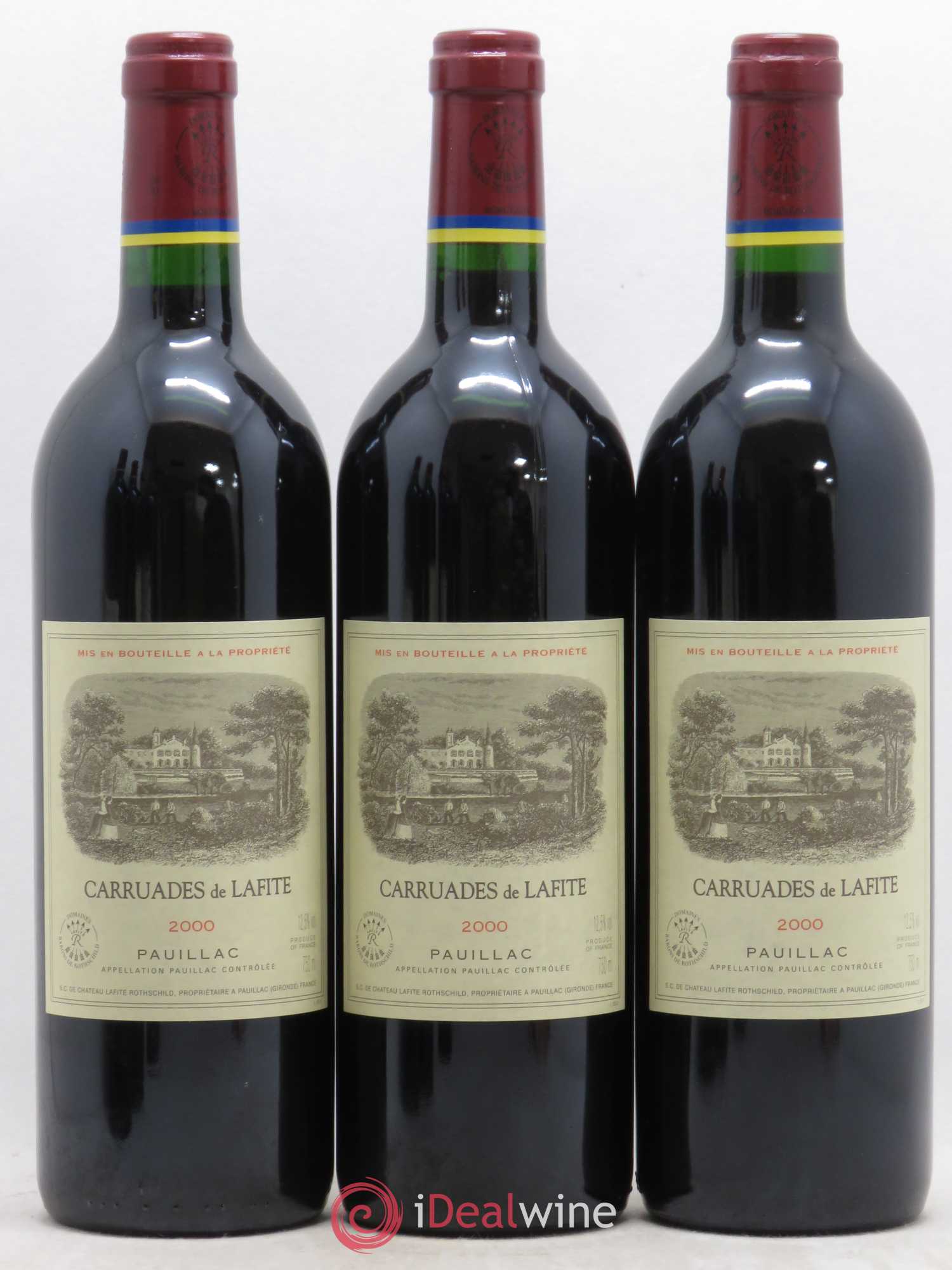 Carruades de Lafite Rothschild Second Vin 2000 - Lot de 12 bouteilles - 3