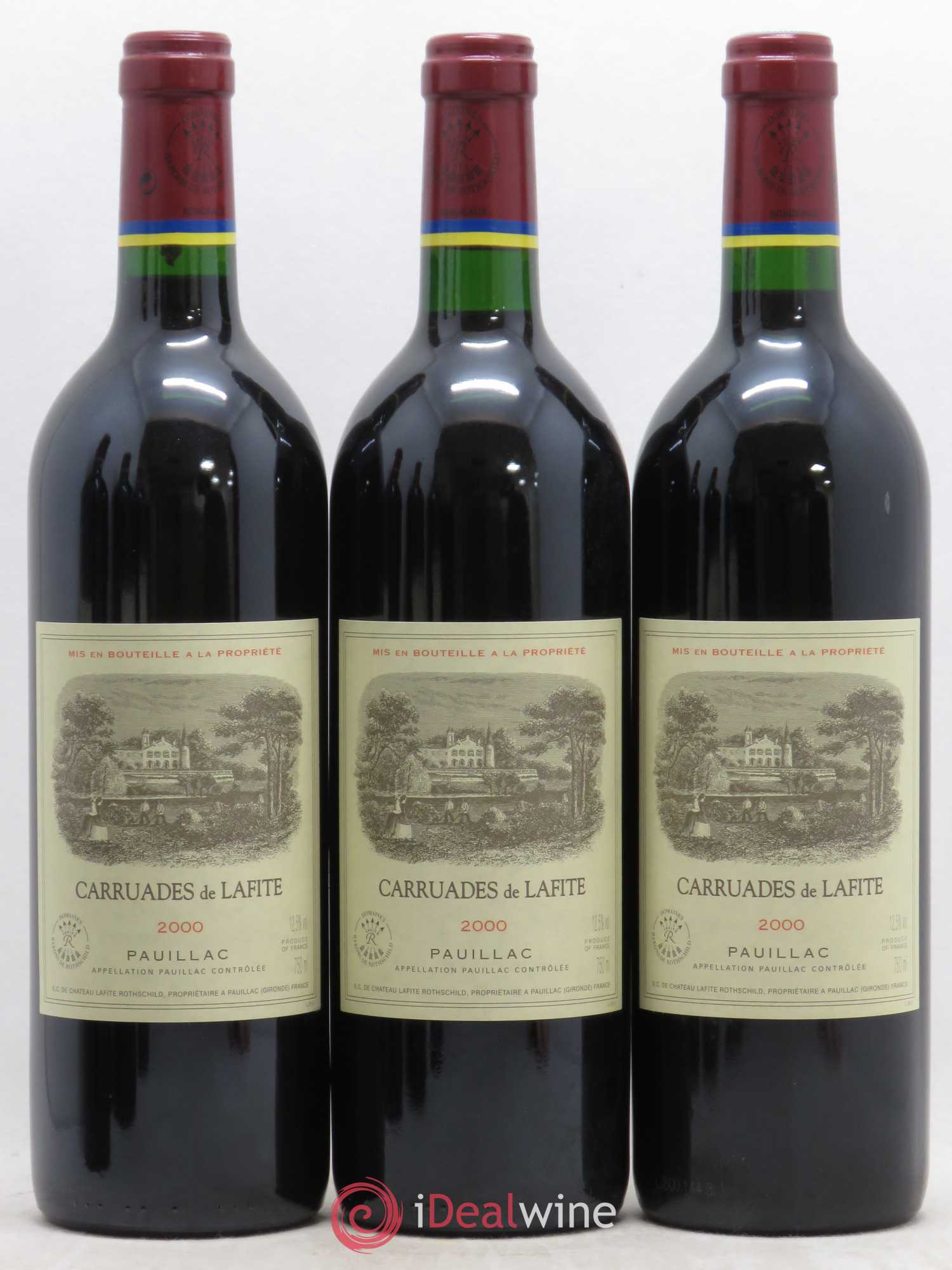 Carruades de Lafite Rothschild Second Vin 2000 - Lot de 12 bouteilles - 7