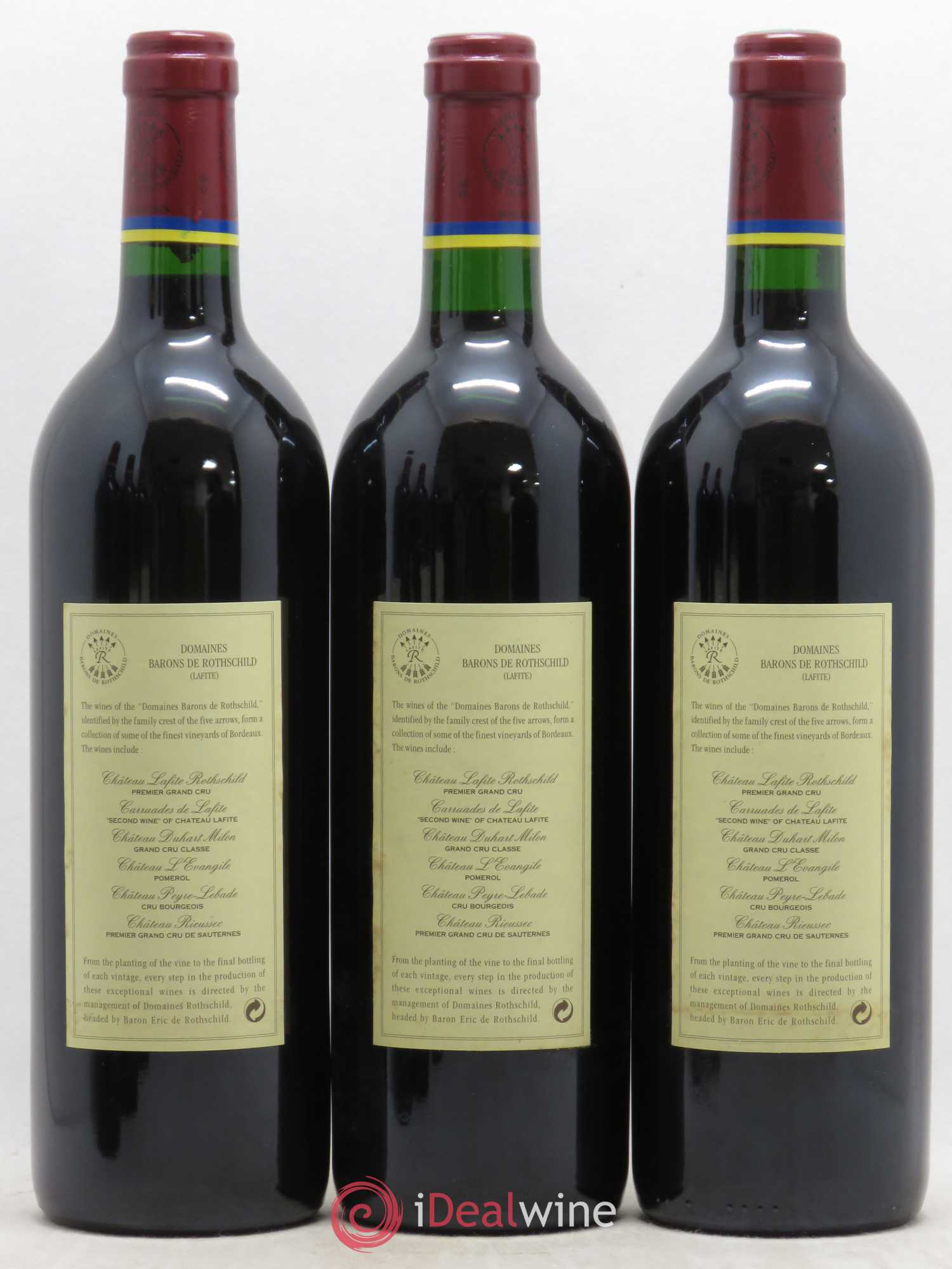 Carruades de Lafite Rothschild Second Vin 2000 - Lot de 12 bouteilles - 8