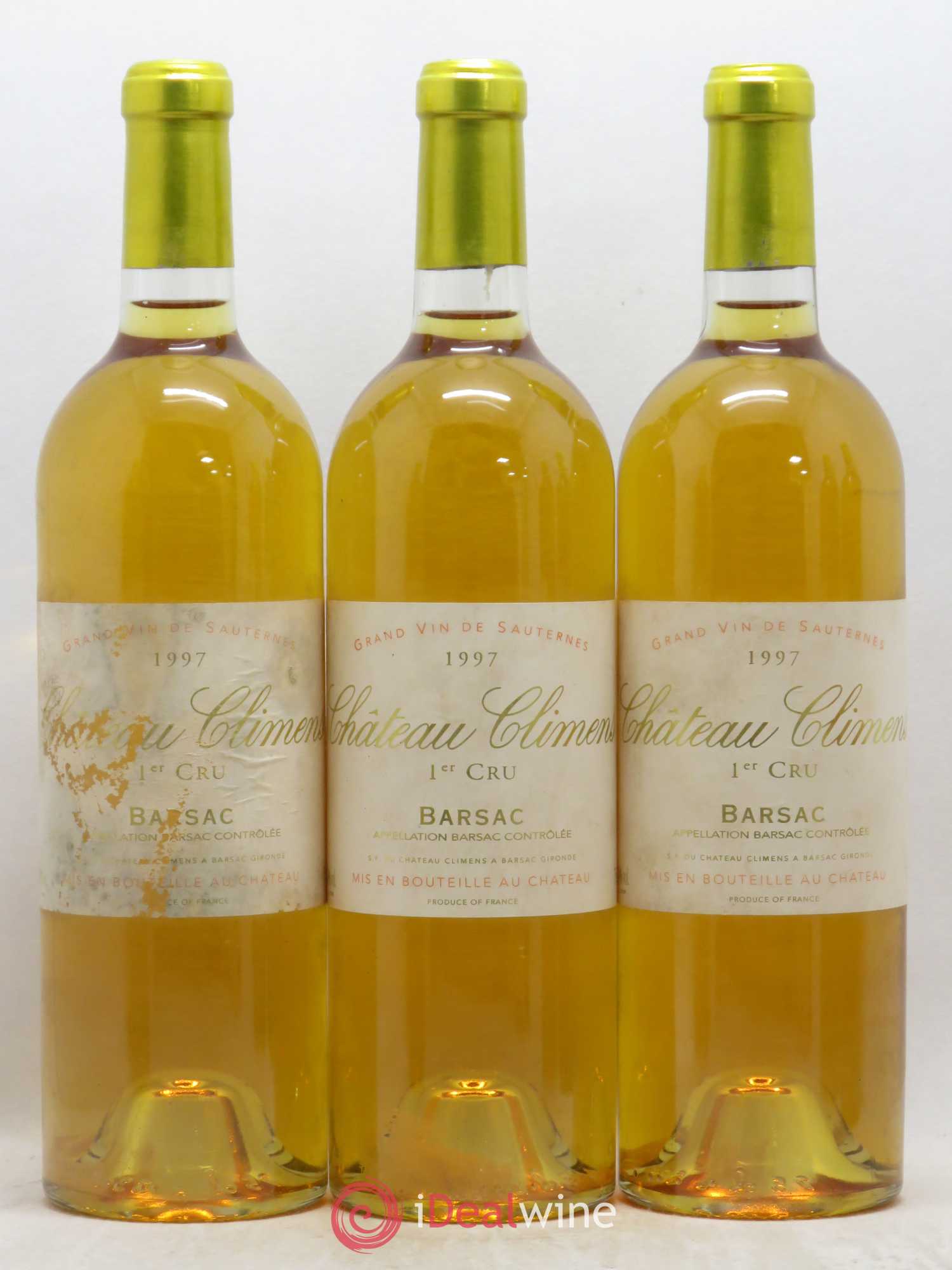 Château Climens 1er Grand Cru Classé 1997 - Lotto di 6 bottiglie - 1