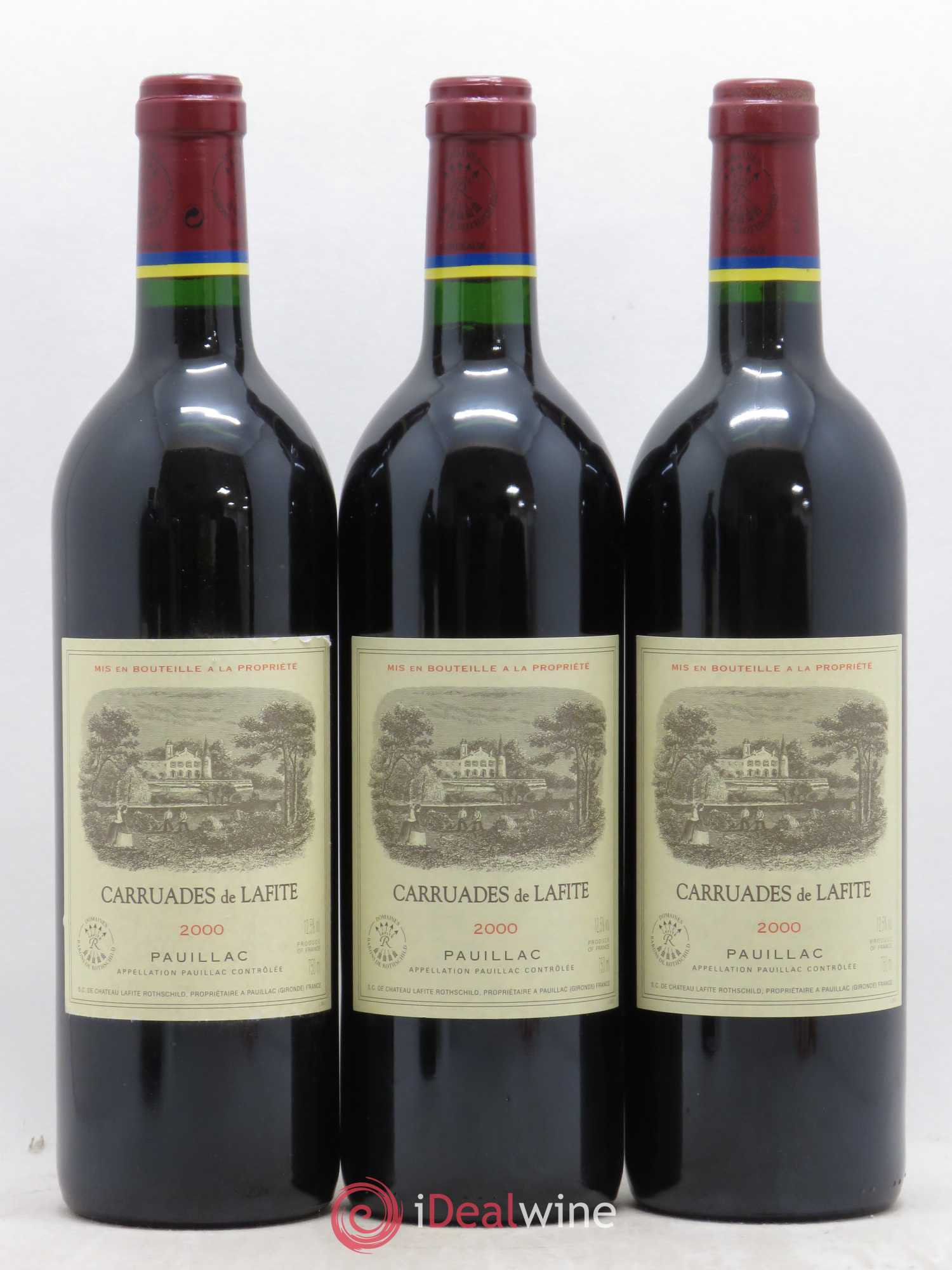 Carruades de Lafite Rothschild Second Vin 2000 - Lot de 12 bouteilles - 7