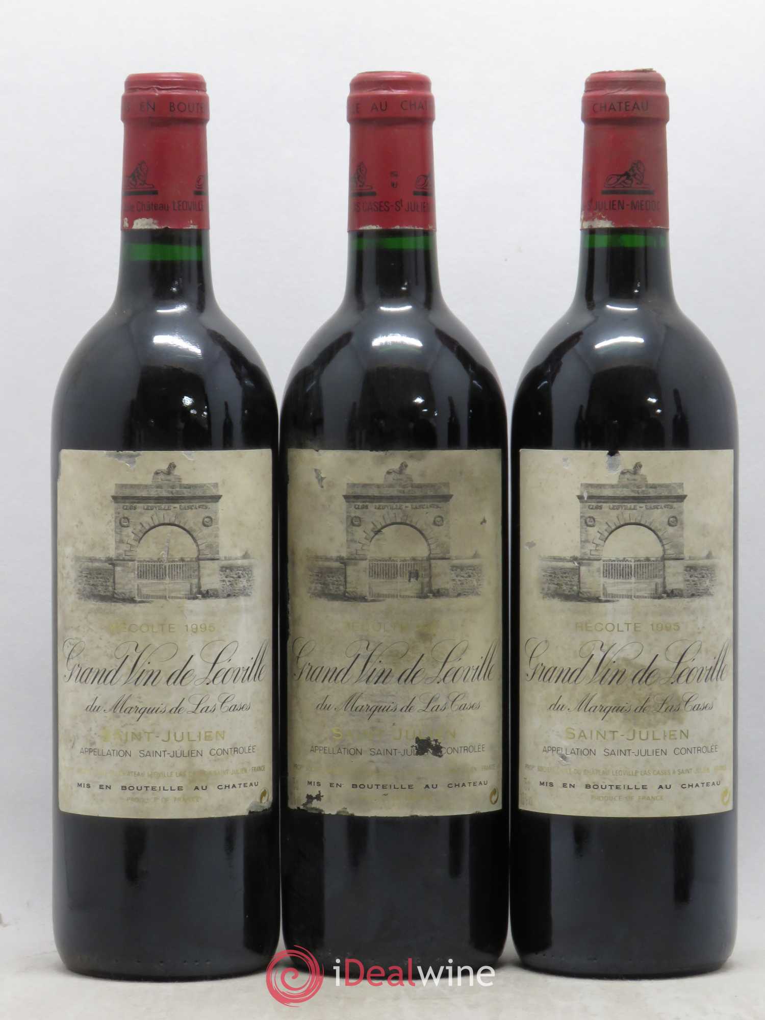 Château Léoville Las Cases 2ème Grand Cru Classé 1995 - Lotto di 6 bottiglie - 2