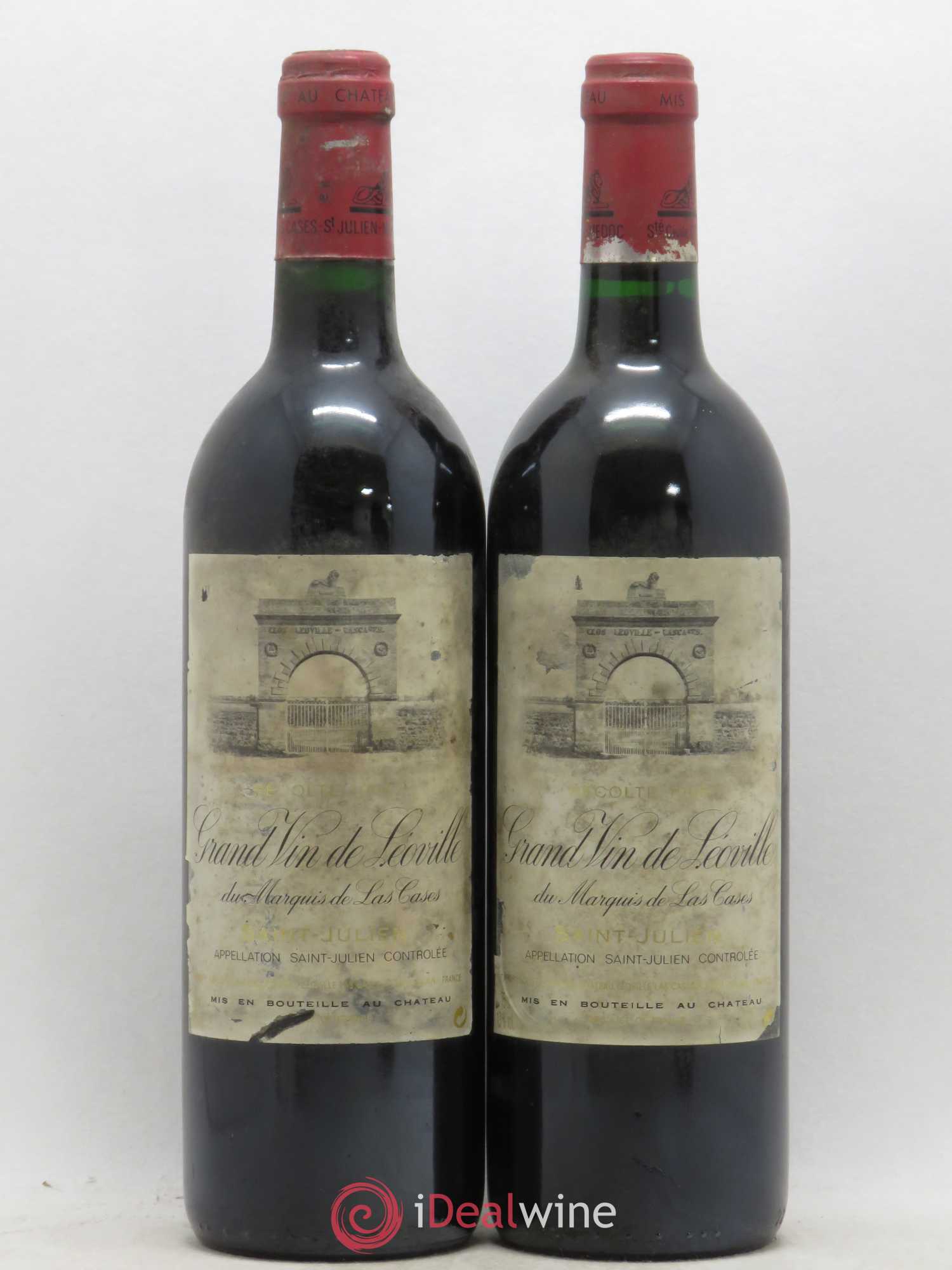 Château Léoville Las Cases 2ème Grand Cru Classé 1995 - Lot de 2 bouteilles - 0