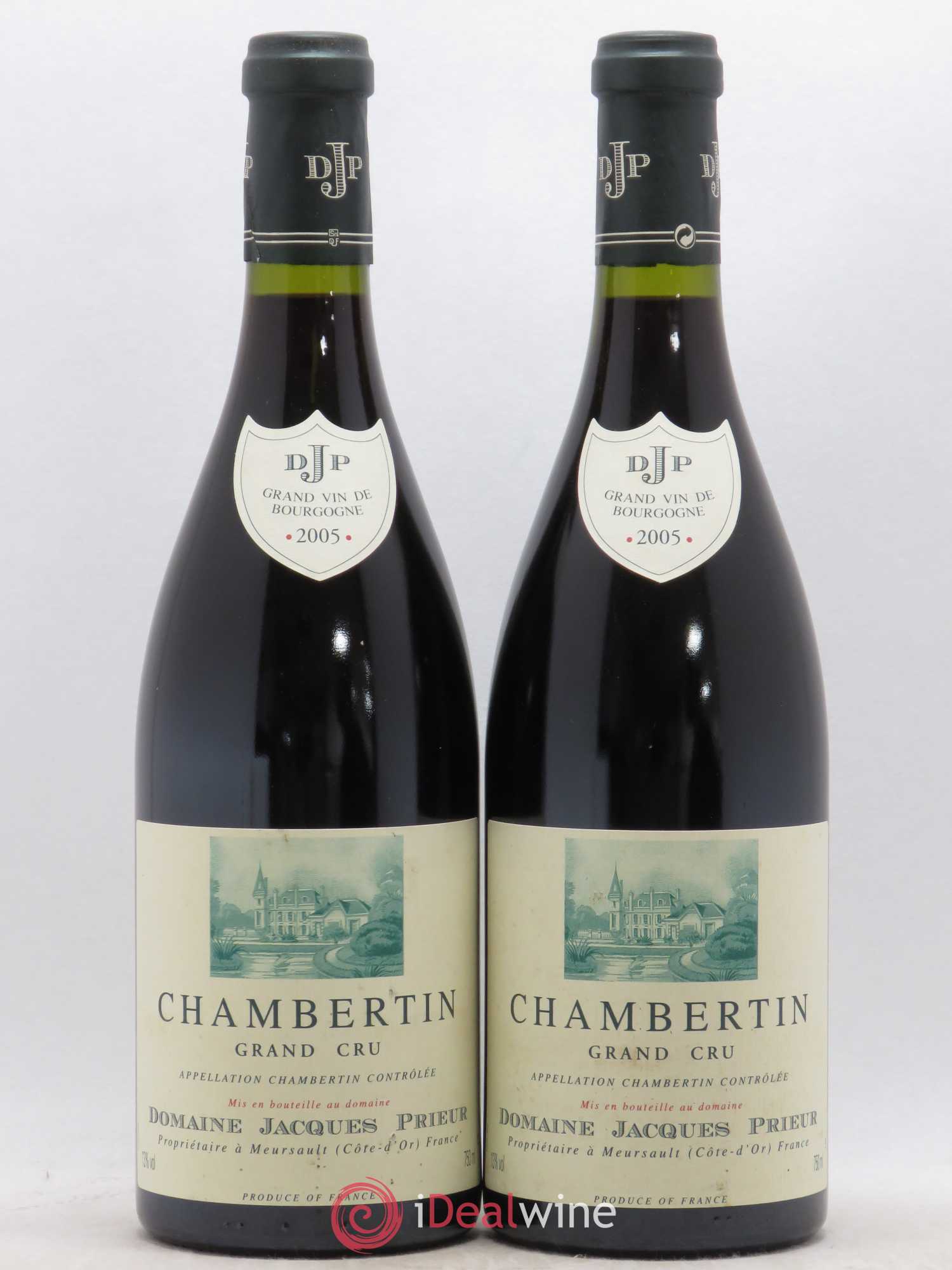 Chambertin Grand Cru Jacques Prieur (Domaine) 2005 - Lot de 2 bouteilles - 0