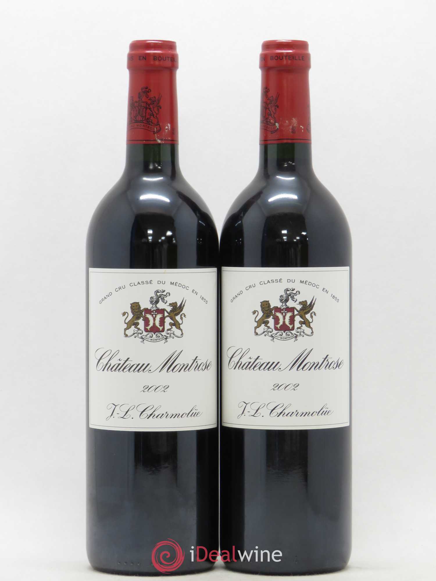 Château Montrose 2ème Grand Cru Classé 2002 - Lot de 2 bouteilles - 0