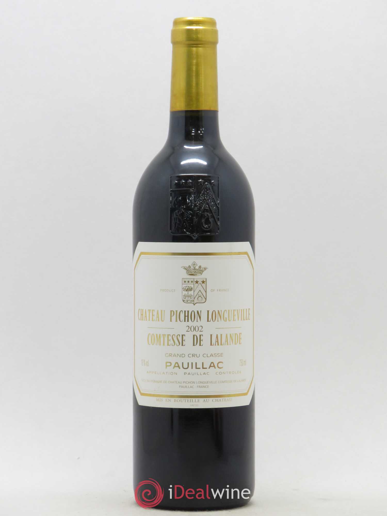 Château Pichon Longueville Comtesse de Lalande 2ème Grand Cru Classé 2002 - Lot de 1 bouteille - 0