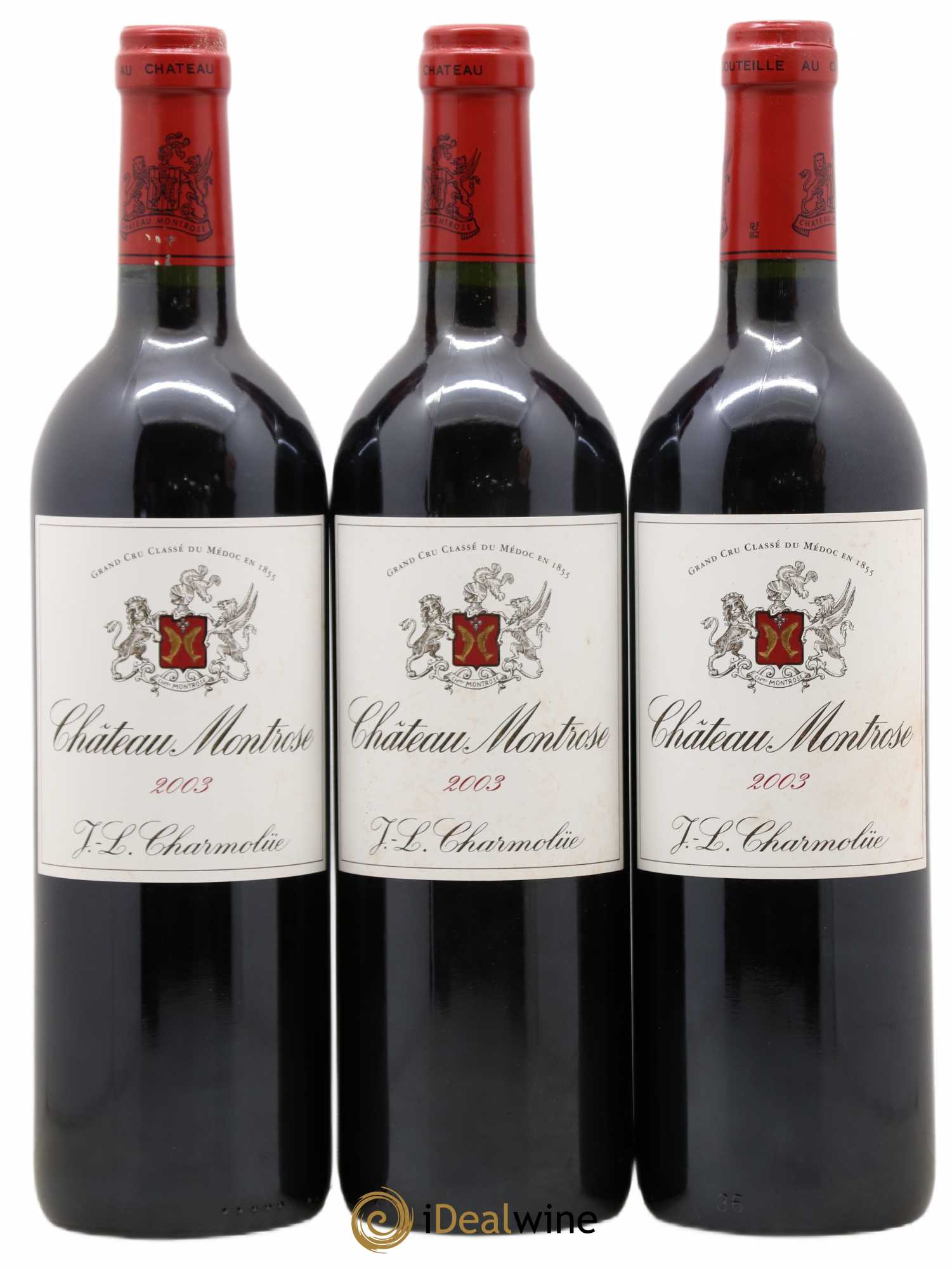 Château Montrose 2ème Grand Cru Classé 2003 - Lot de 12 bouteilles - 1
