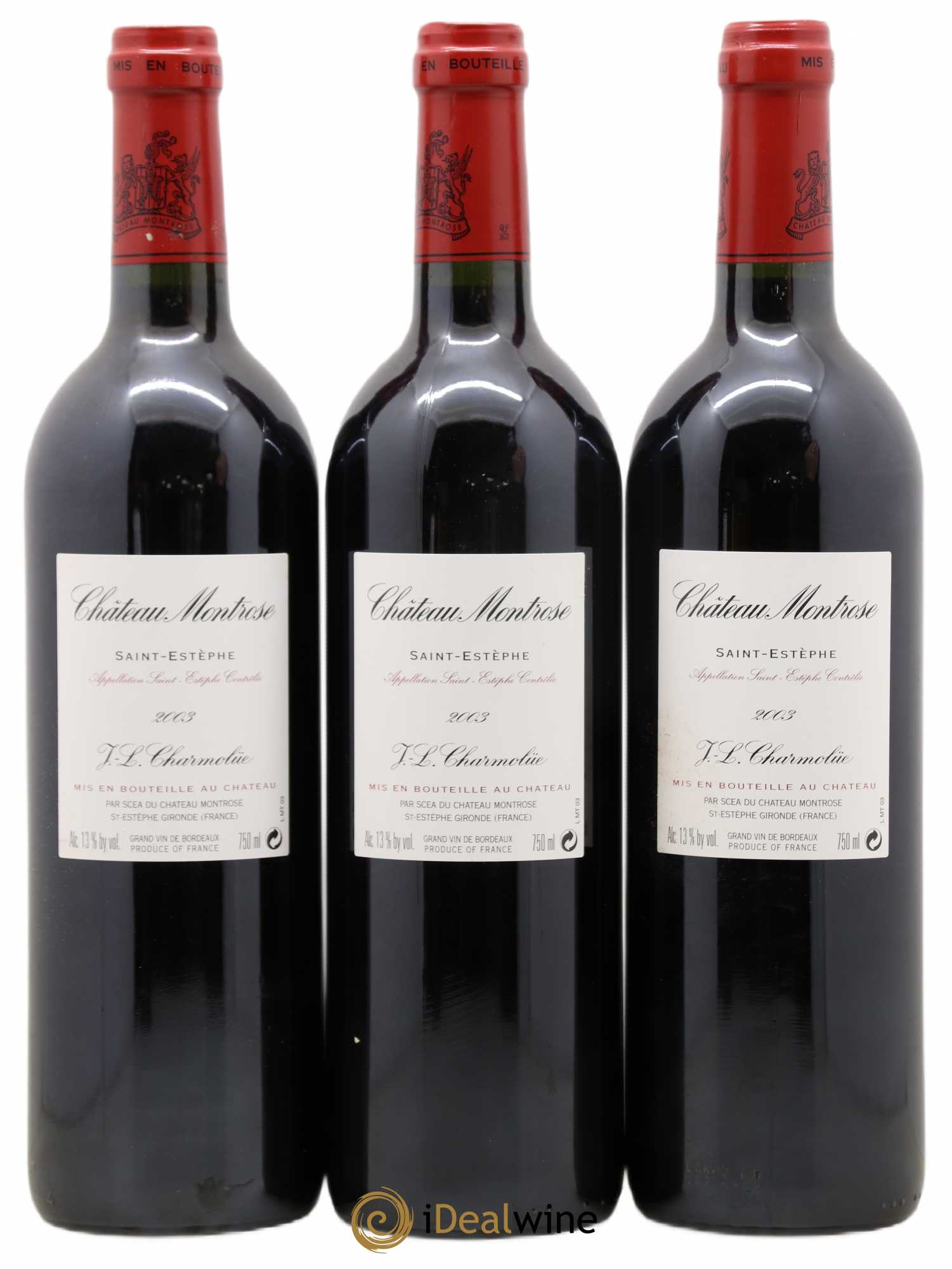 Château Montrose 2ème Grand Cru Classé 2003 - Lot de 12 bouteilles - 2