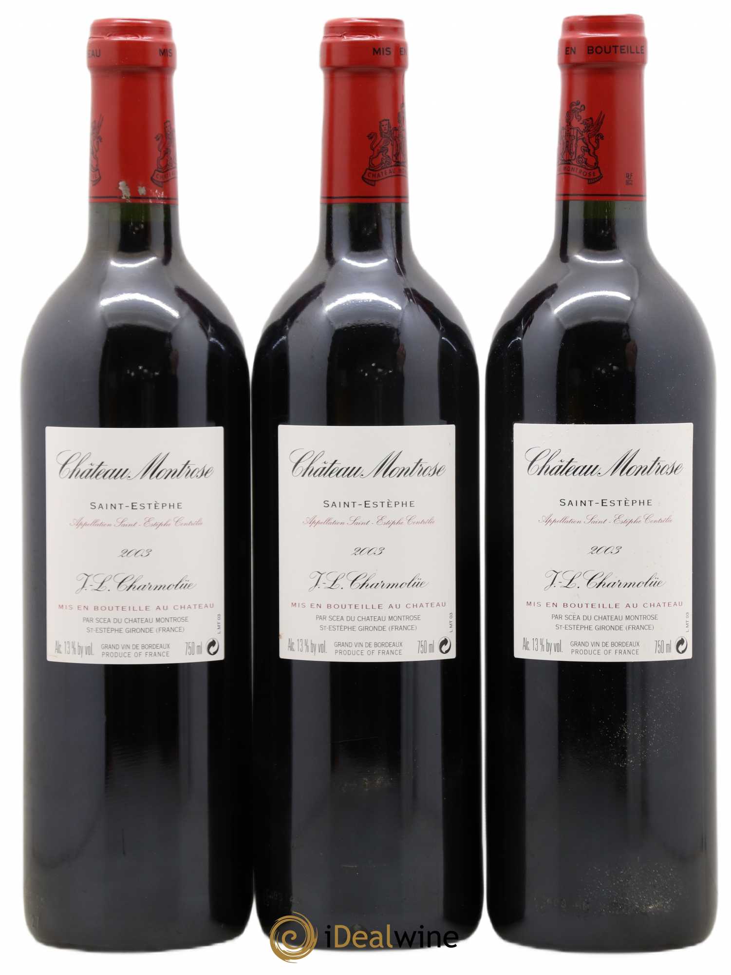 Château Montrose 2ème Grand Cru Classé 2003 - Lot de 12 bouteilles - 4
