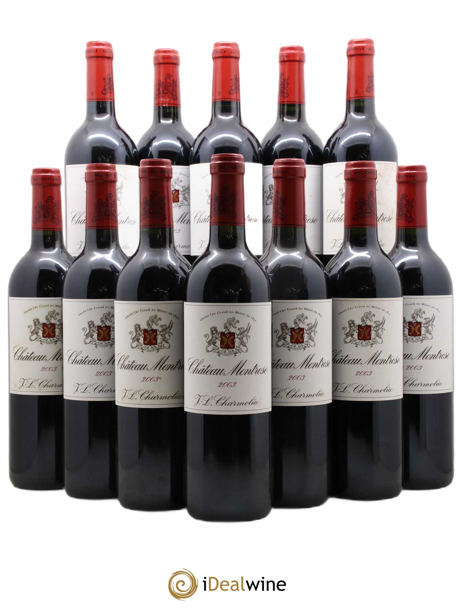 Château Montrose 2ème Grand Cru Classé 2003 - Lot de 12 bouteilles - 0