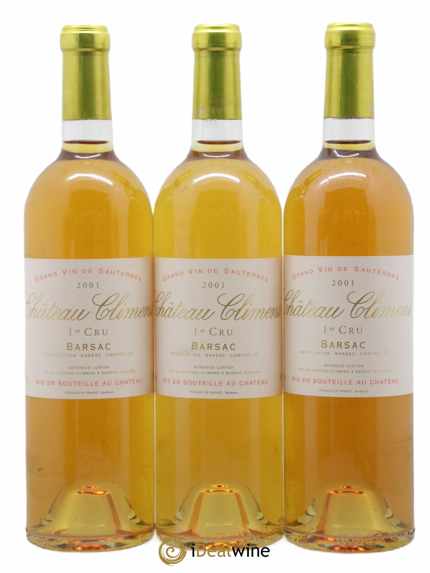 Château Climens 1er Grand Cru Classé 2001 - Lotto di 6 bottiglie - 2