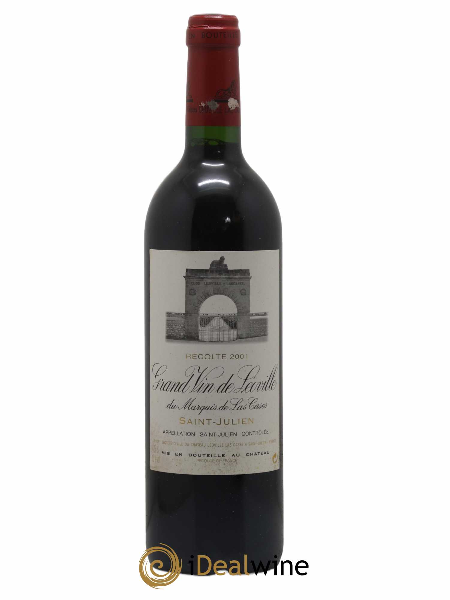 Château Léoville Las Cases 2ème Grand Cru Classé 2001 - Lot de 1 bouteille - 0