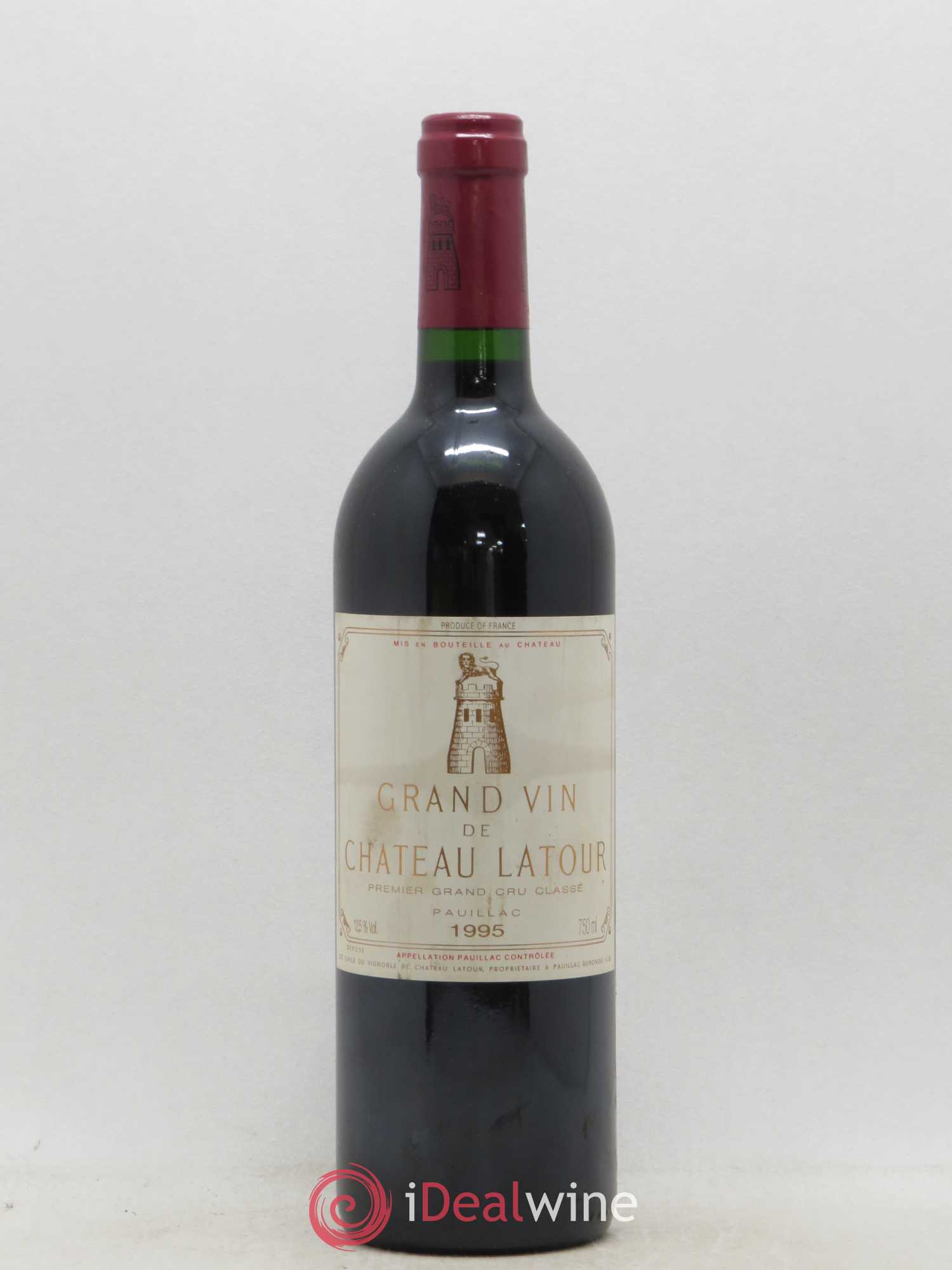 Château Latour 1er Grand Cru Classé 1995 - Lot de 1 bouteille - 0