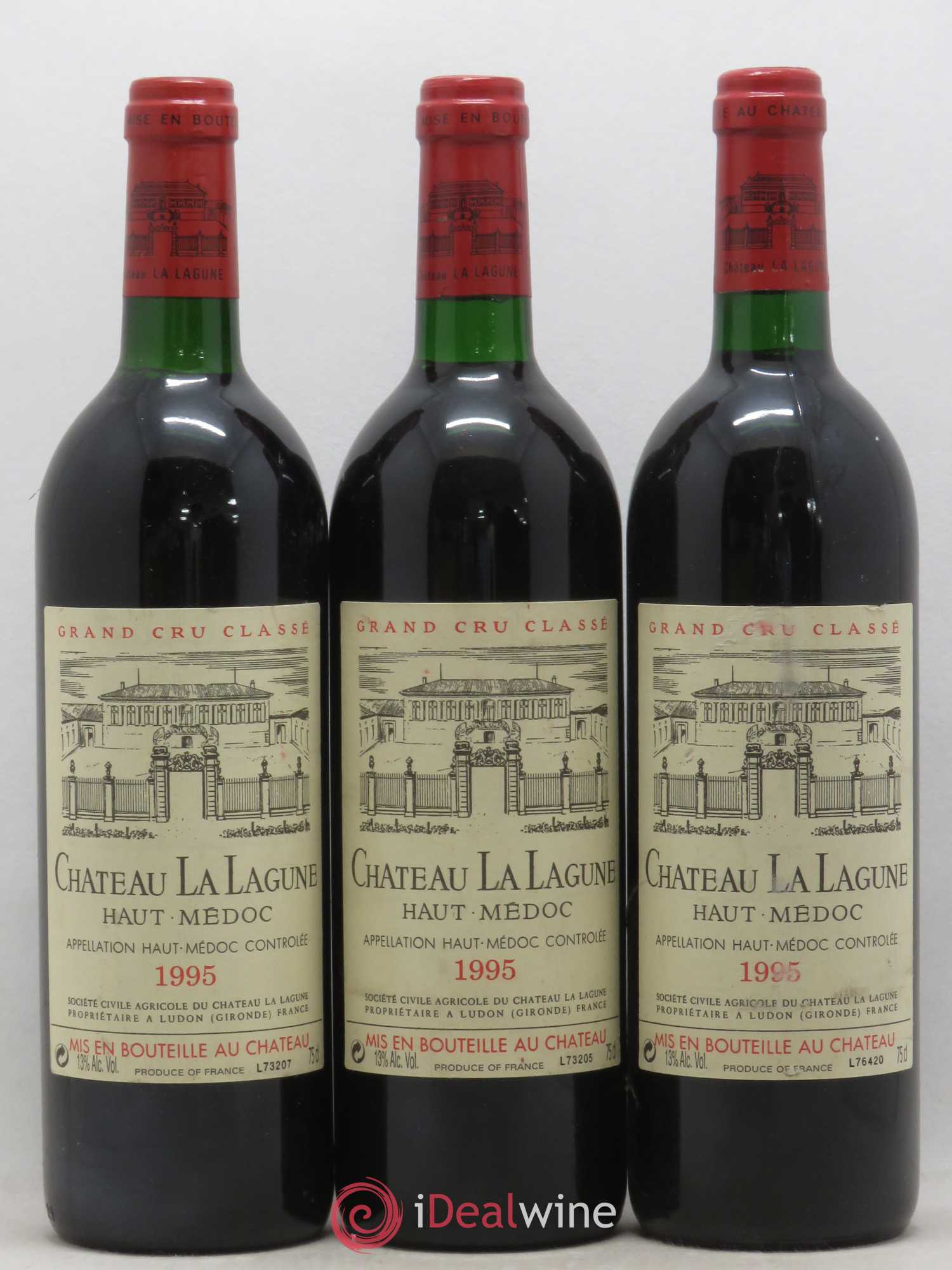 Château la Lagune 3ème Grand Cru Classé 1995 - Lot de 6 bouteilles - 2