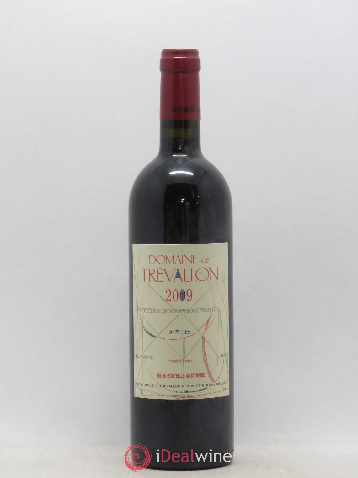 Alpilles Trévallon (Domaine de) Eloi Dürrbach 2009 - Lot de 1 bouteille - 0