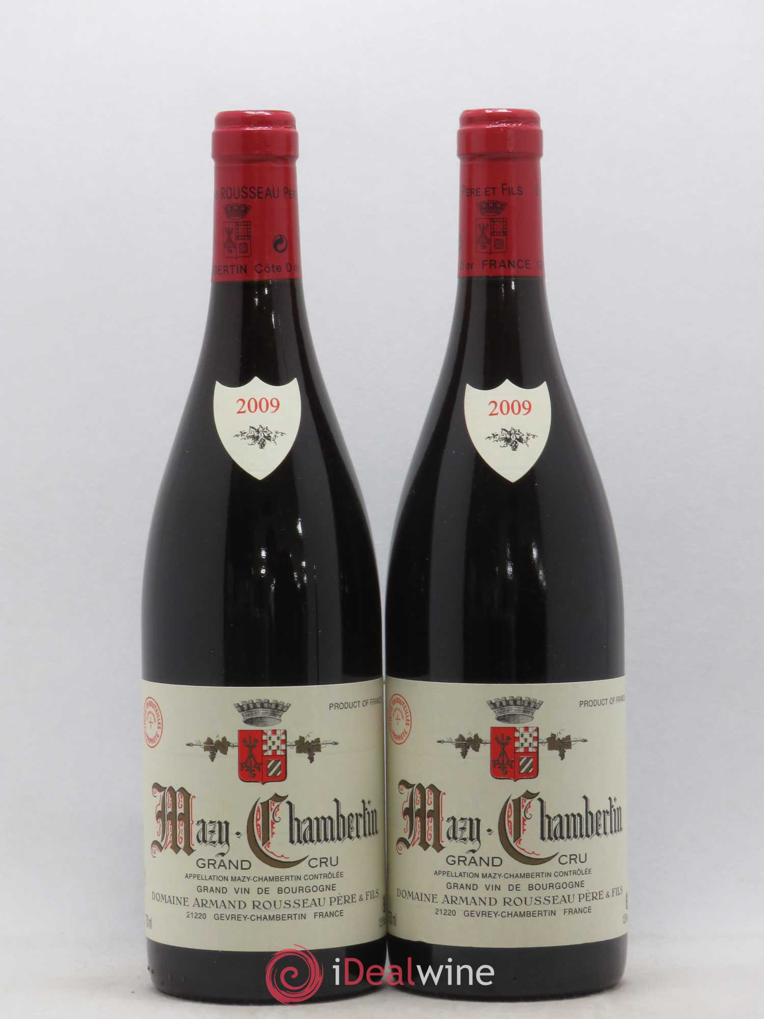 Mazis-Chambertin Grand Cru Armand Rousseau (Domaine) 2009 - Lot de 2 bouteilles - 0