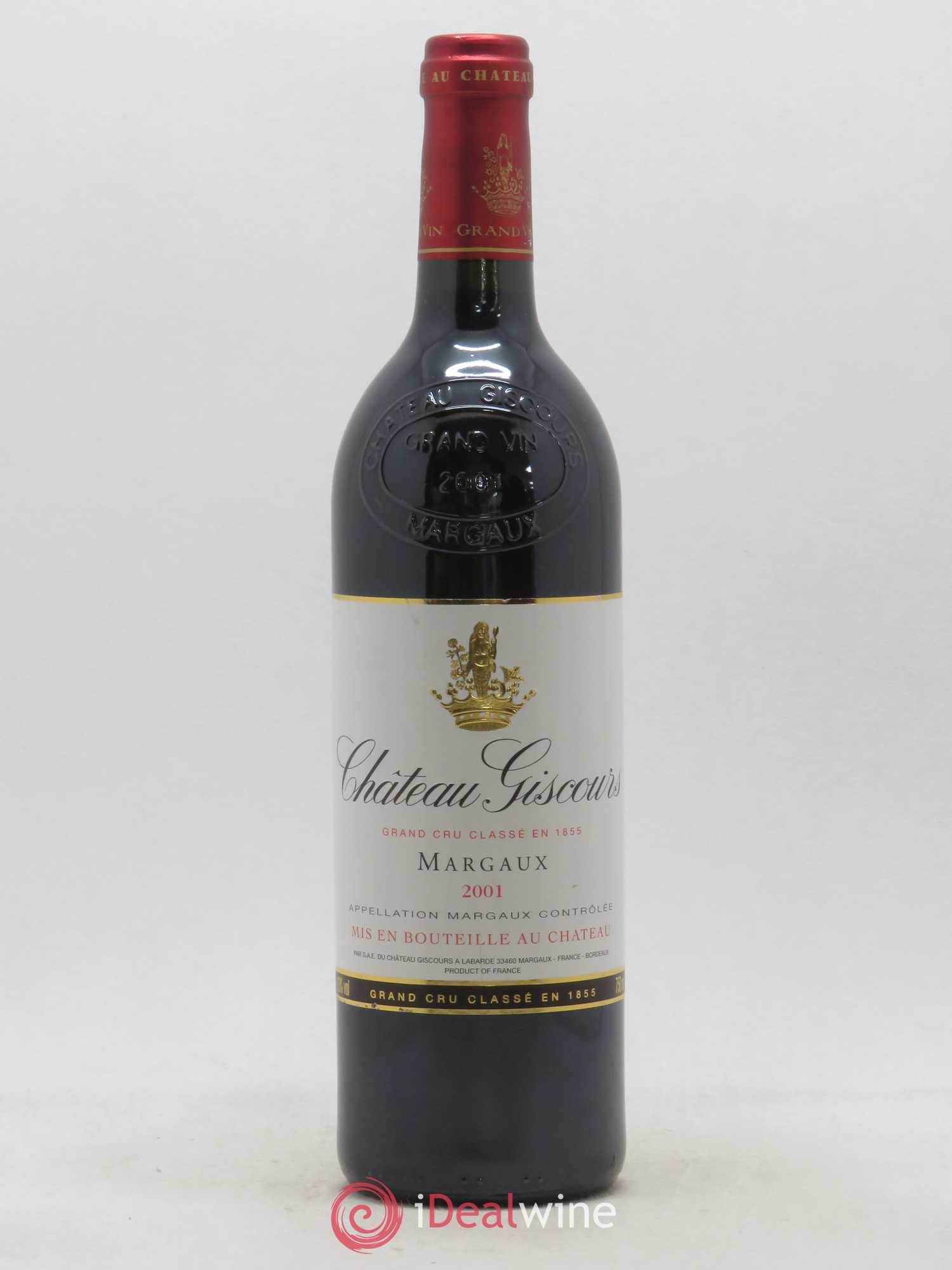 Château Giscours 3ème Grand Cru Classé 2001 - Lot de 1 bouteille - 0