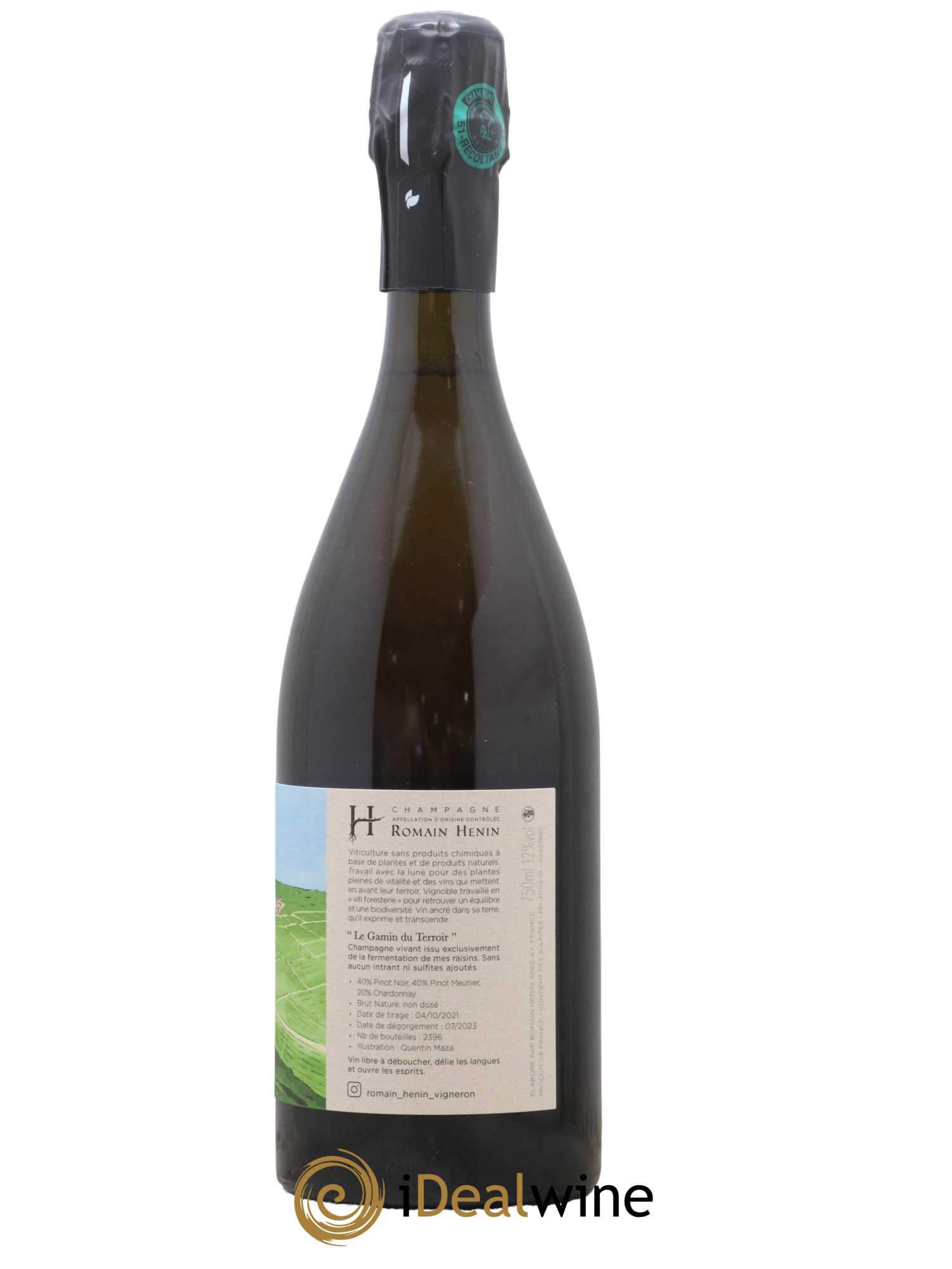 Gamin du Terroir Romain Henin - Lot de 1 bouteille - 1