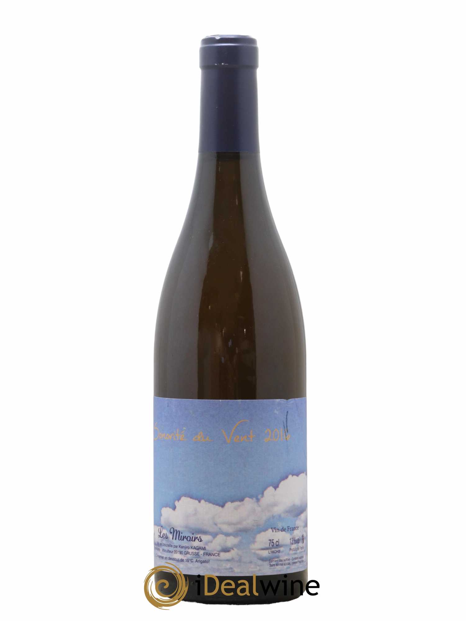 Vin de France Sonorité du vent Les saugettes Kenjiro Kagami - Domaine des Miroirs 2016 - Lot de 1 bouteille - 0