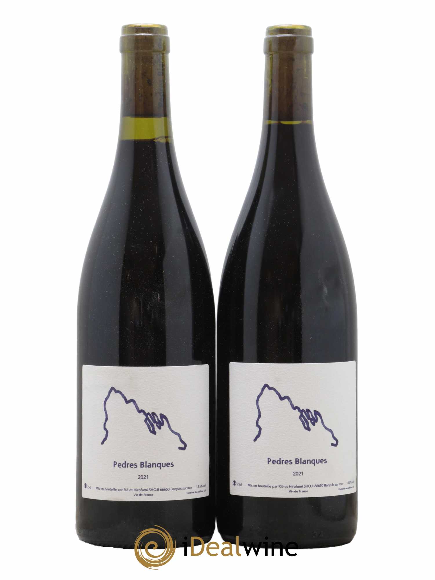 Vin de France Pedres Blanques Rié et Hirofumi Shoji 2021 - Lot de 2 bouteilles - 0