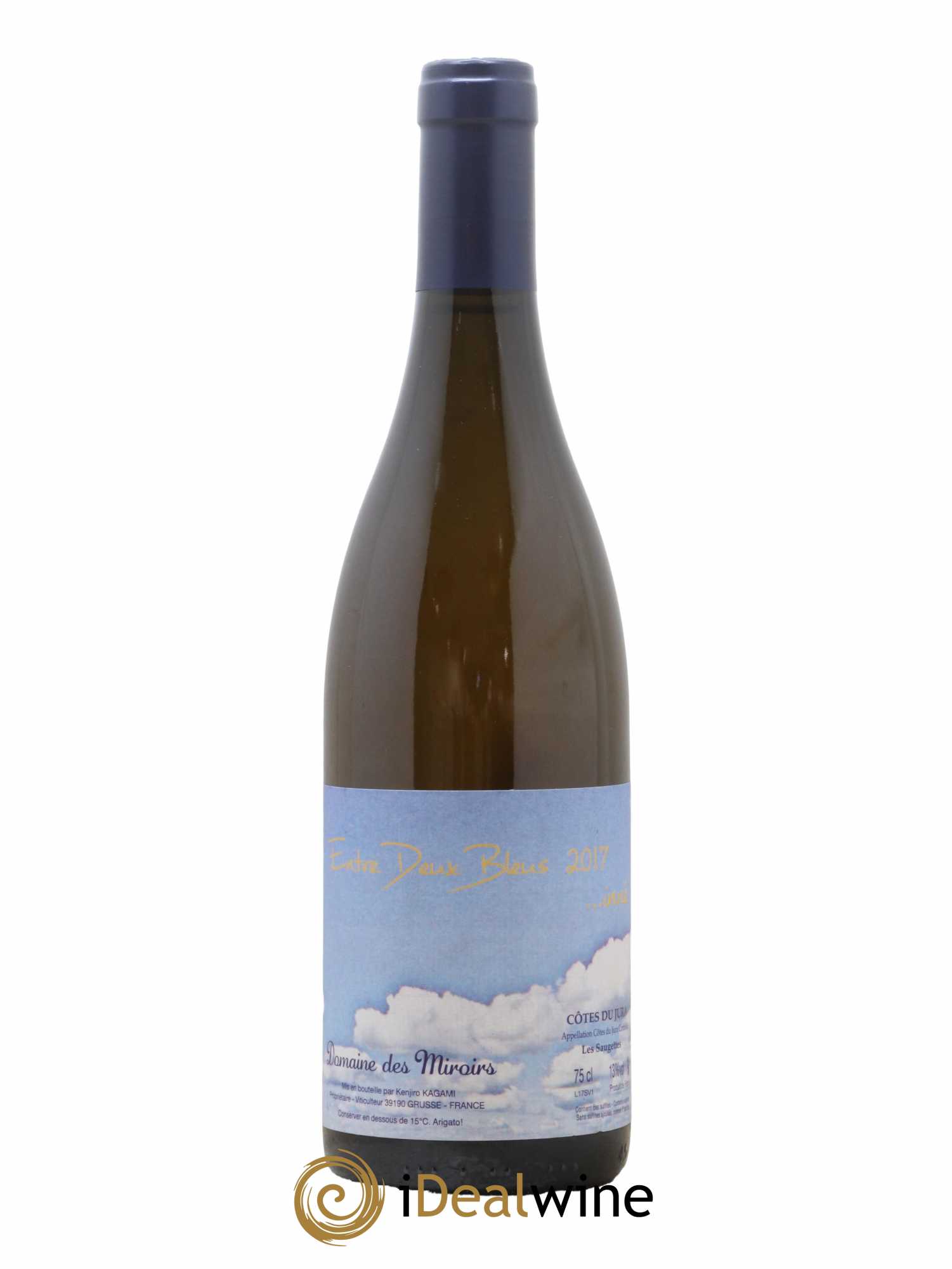 Vin de France Entre deux bleus Inné Kenjiro Kagami - Domaine des Miroirs 2017 - Lot of 1 bottle - 0