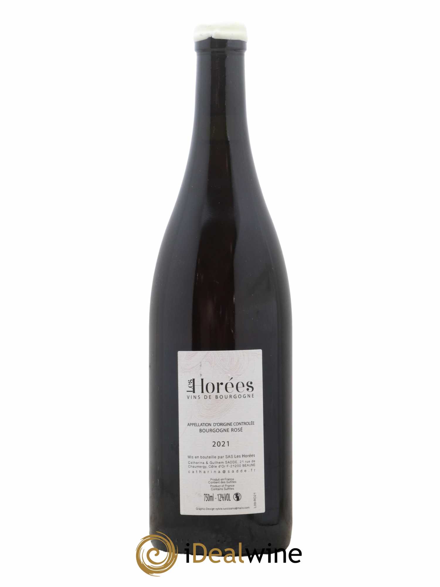 Bourgogne Rosé Bonheur Les Horées 2021 - Lot de 1 bouteille - 1
