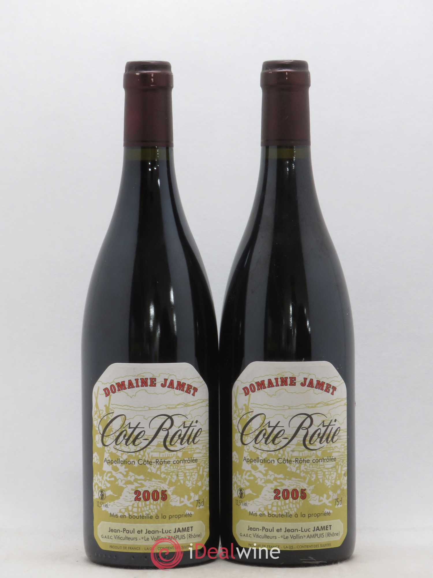 Côte-Rôtie Jamet (Domaine) 2005 - Lot de 2 bouteilles - 0