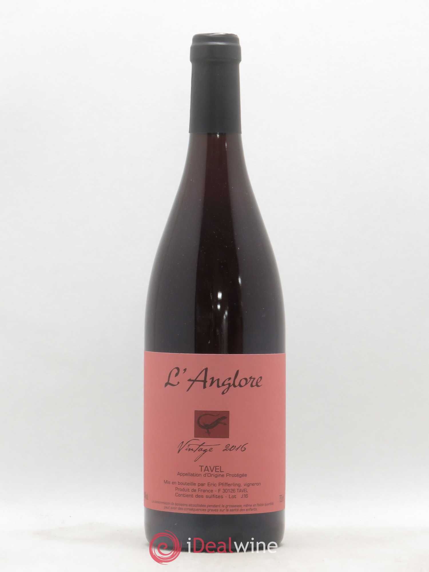 Tavel Vintage L'Anglore 2016 - Lot de 1 bouteille - 0