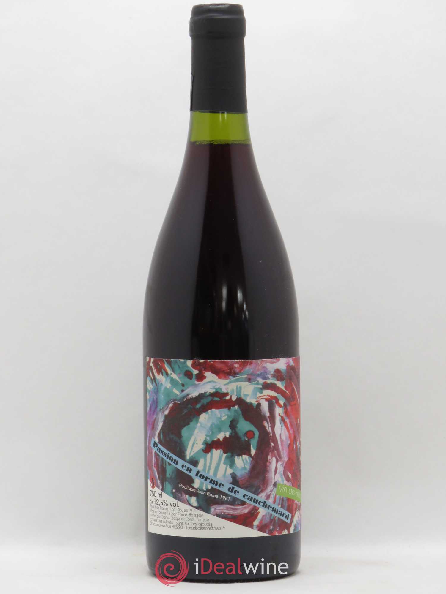 Vin de France Passion en forme de cauchemard - Daniel SagE 2018 - Posten von 1 Flasche - 0