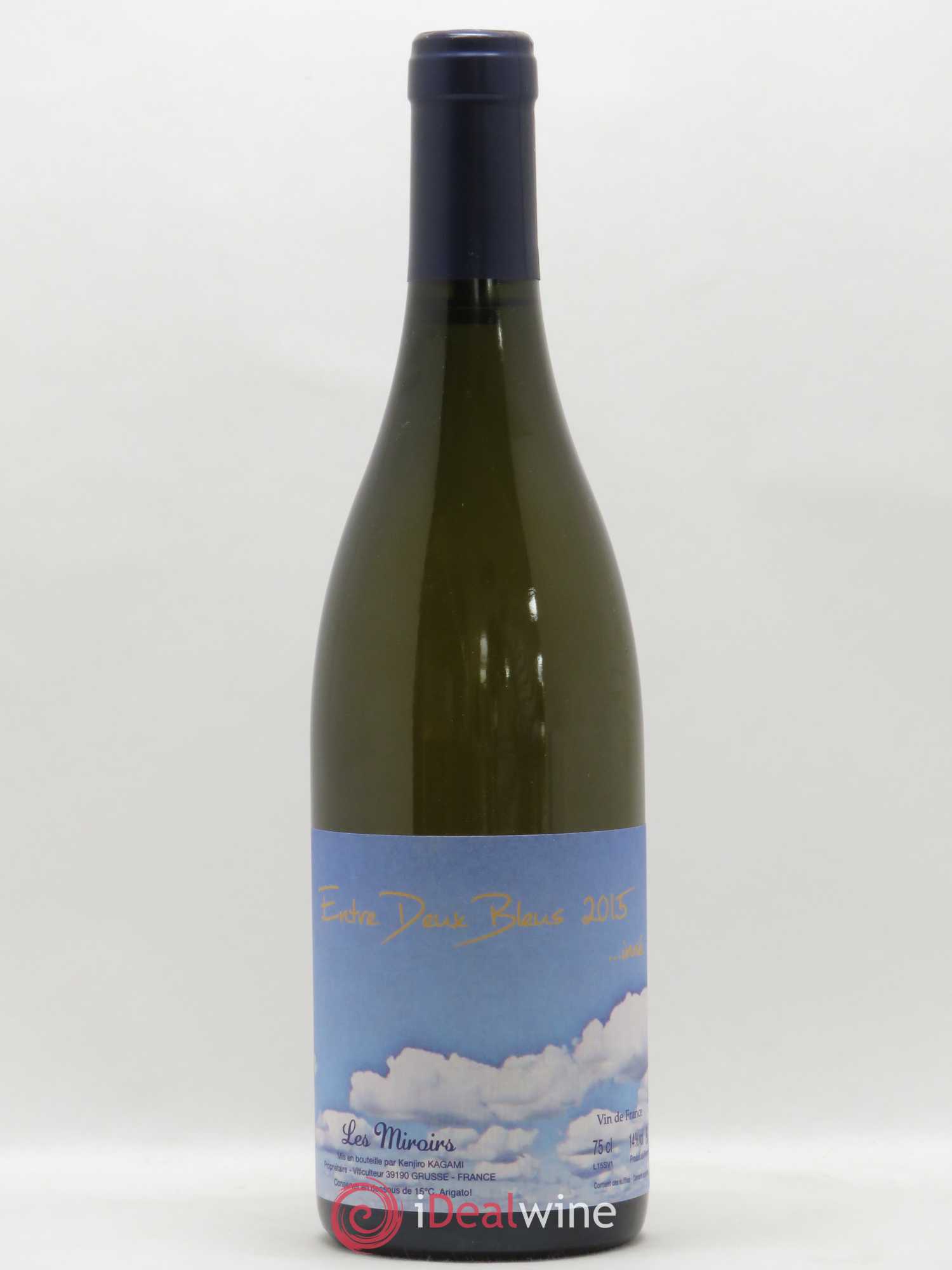 Vin de France Entre Deux Bleus...inné Domaine des Miroirs Kenjiro Kagami 2015 - Posten von 1 Flasche - 0