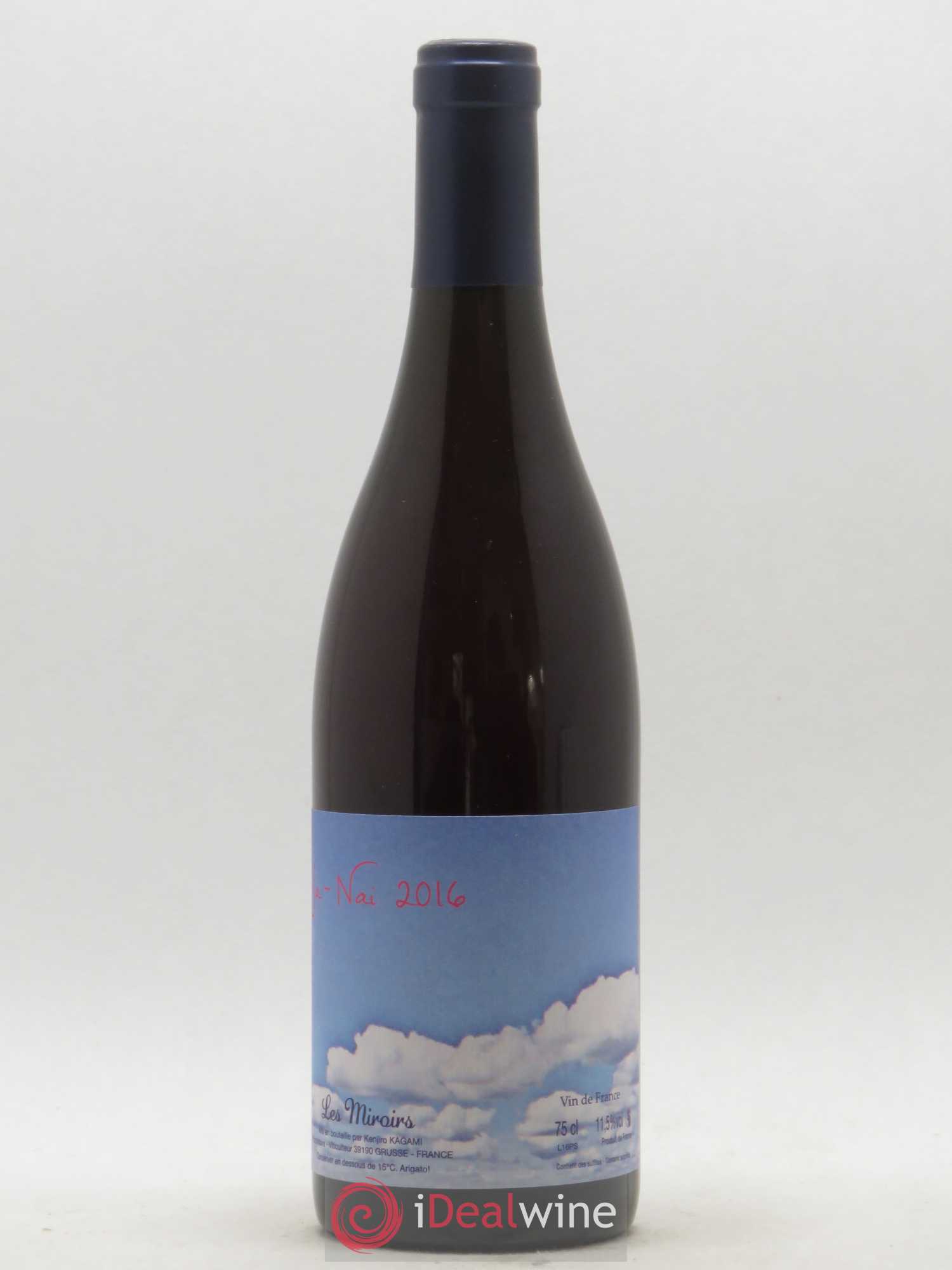 Vin de France Ja Nai Les Saugettes Kenjiro Kagami - Domaine des Miroirs 2016 - Lot de 1 bouteille - 0