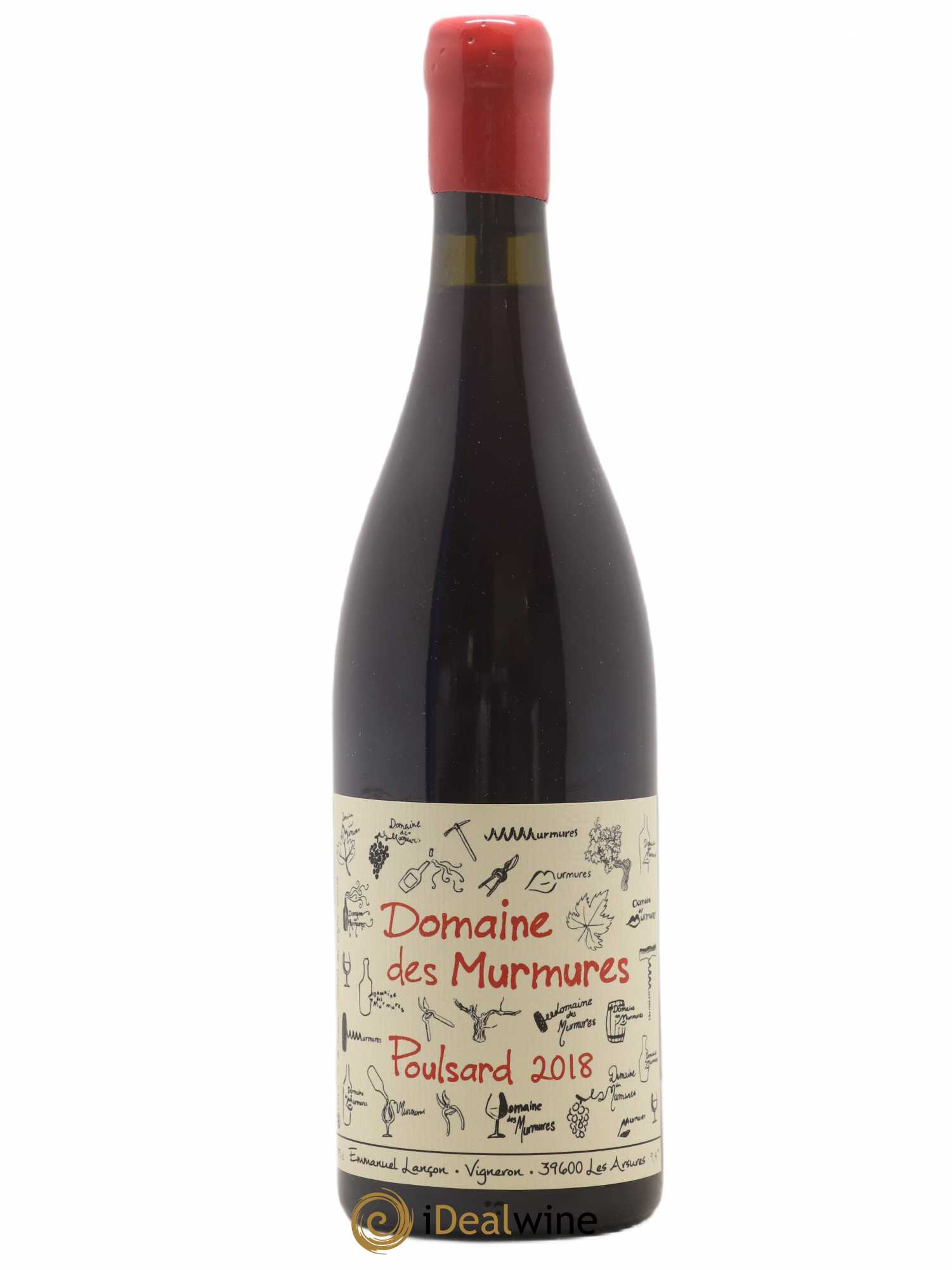 Vin de France Poulsard Murmures (Domaine des) - Emmanuel Lançon 2018 - Lot de 1 bouteille - 0