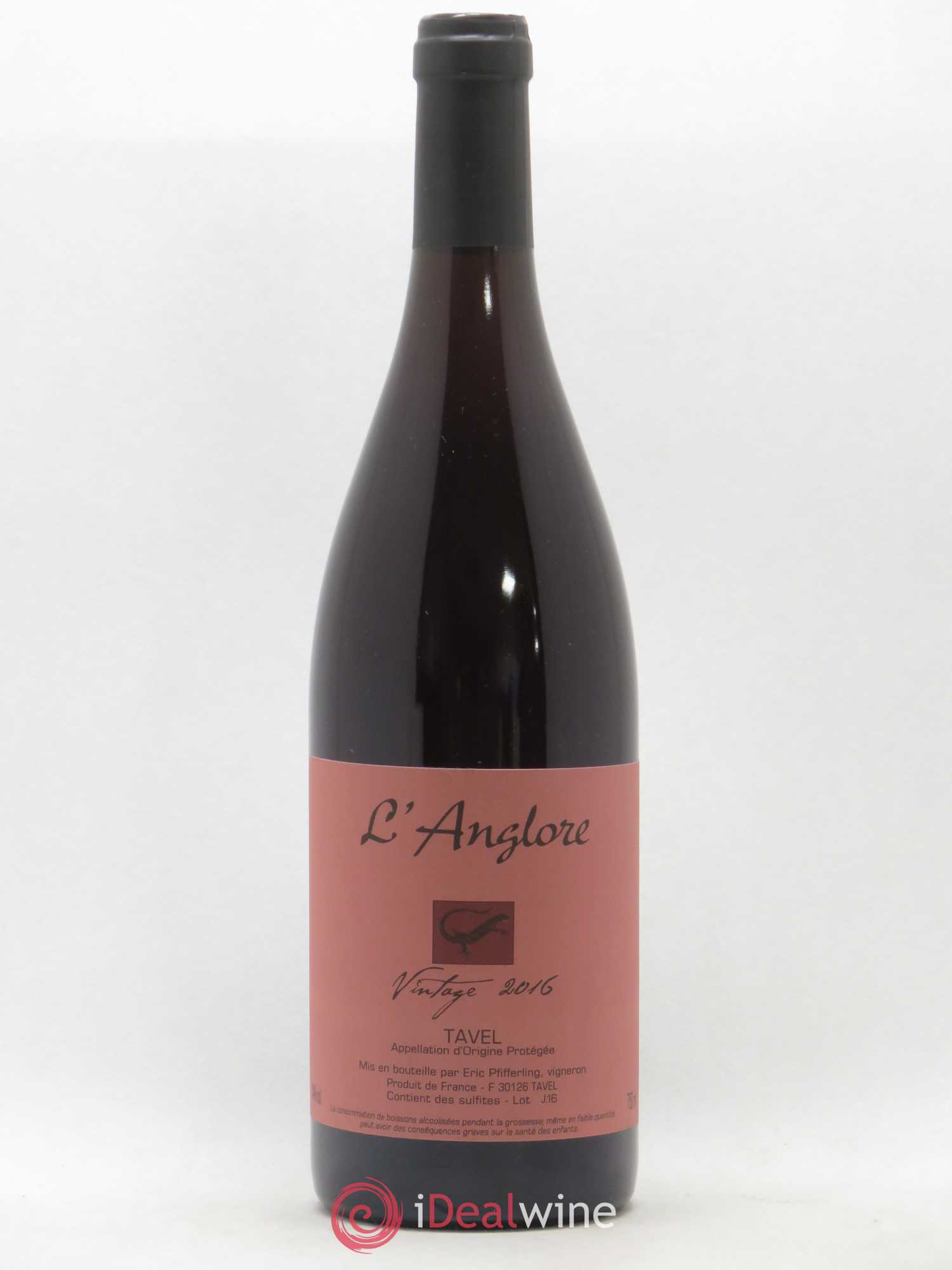 Tavel Vintage L'Anglore 2016 - Lot de 1 bouteille - 0