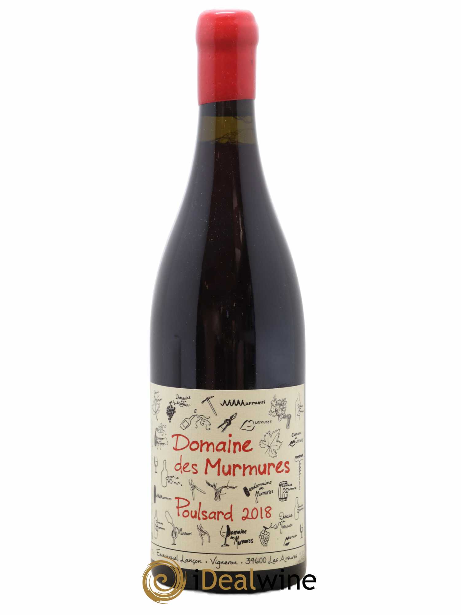 Vin de France Poulsard Murmures (Domaine des) - Emmanuel Lançon 2018 - Lot de 1 bouteille - 0