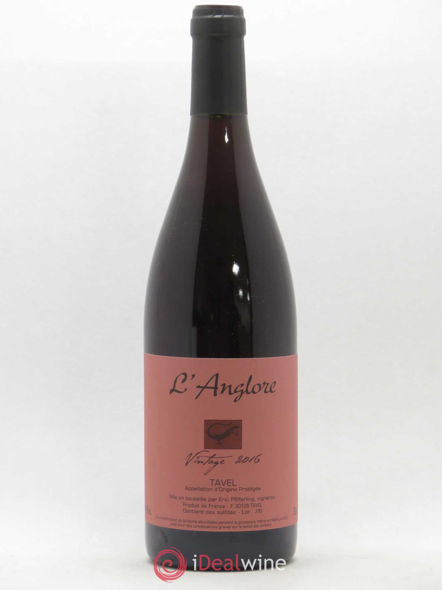 Tavel Vintage L'Anglore 2016 - Posten von 1 Flasche - 0