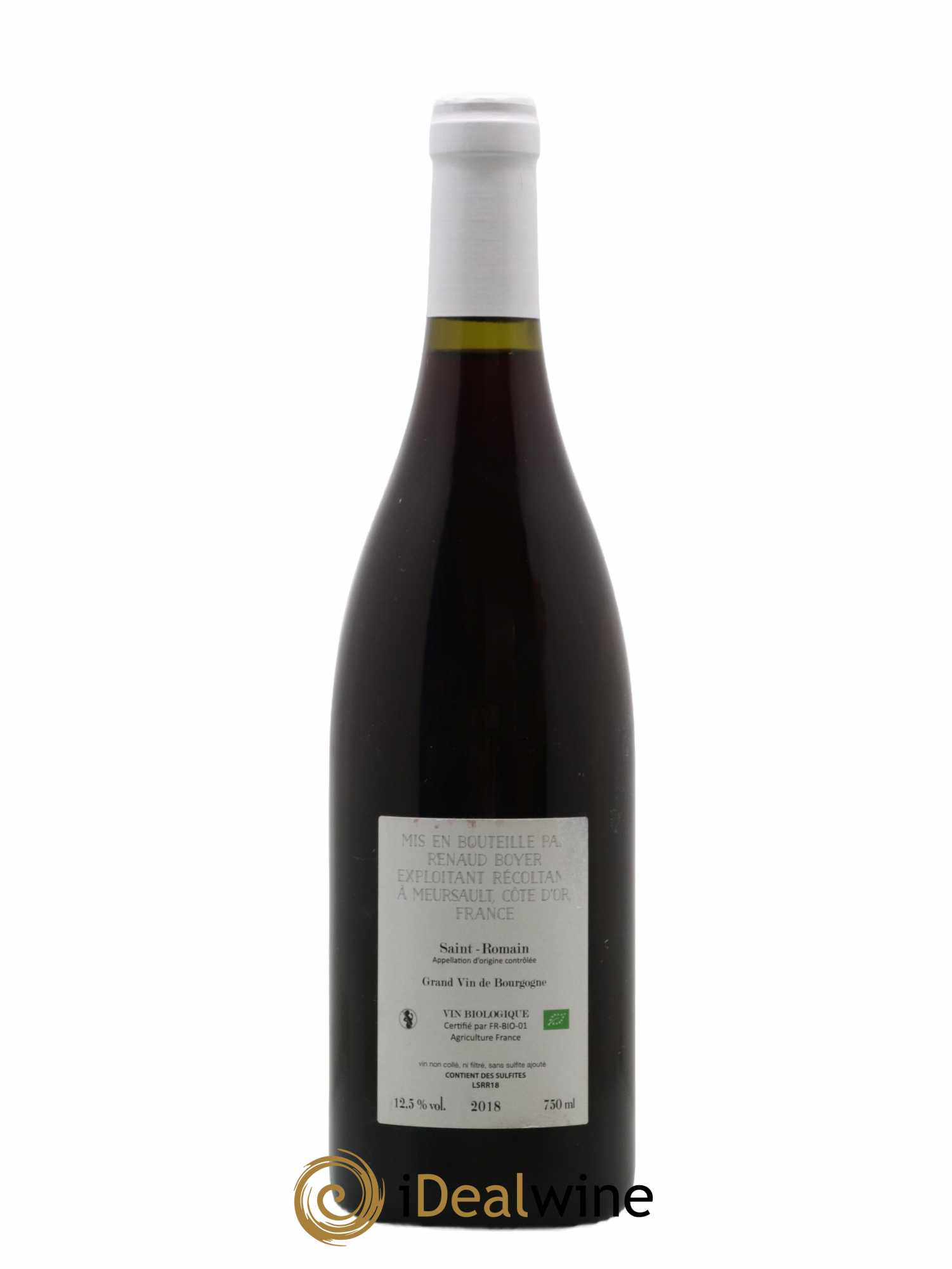 Saint-Romain Renaud Boyer 2018 - Lot de 1 bouteille - 1