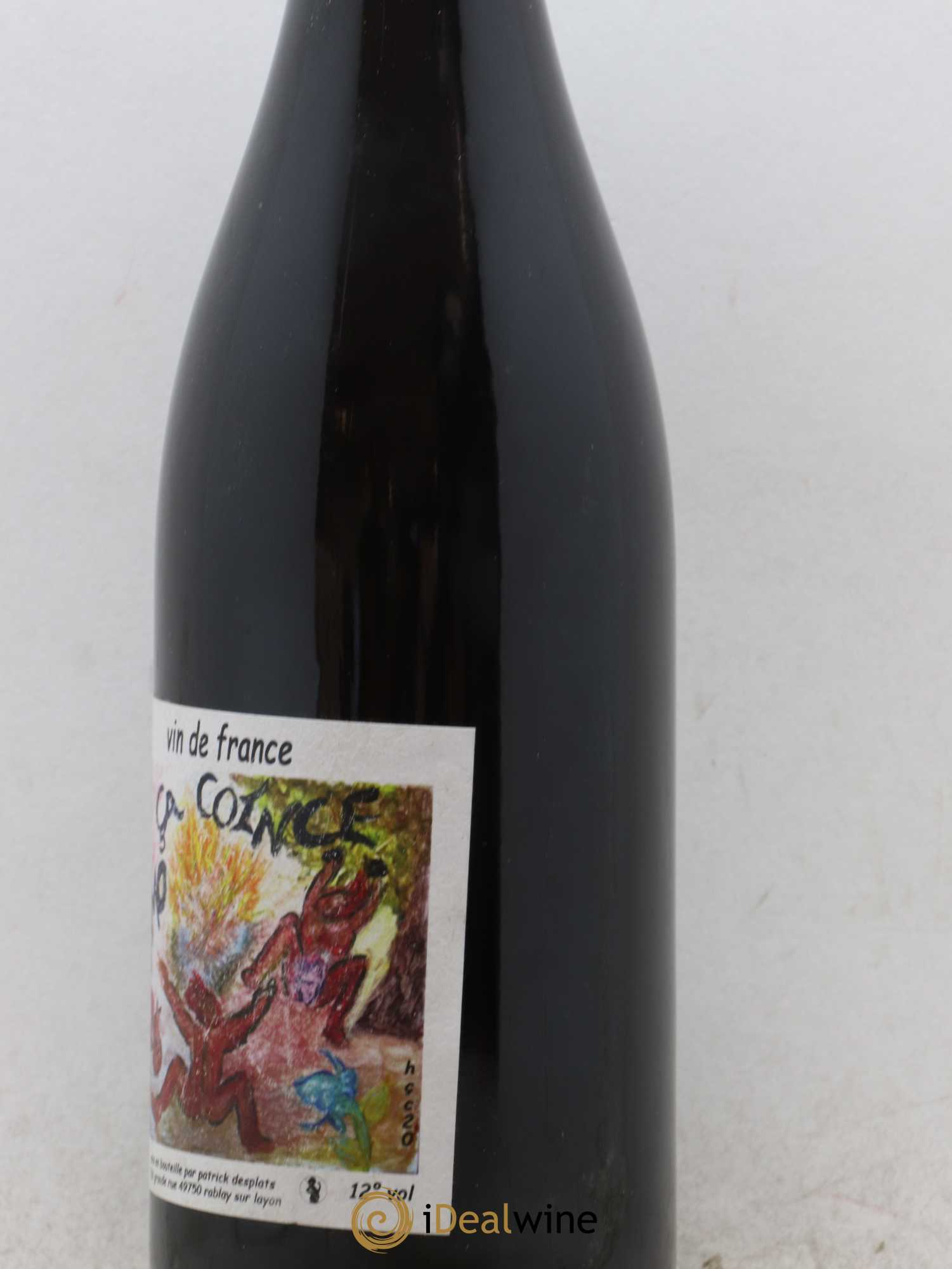 Vin de France Patrick Desplats Homo ca Coince 2020 - Lot de 1 bouteille - 1