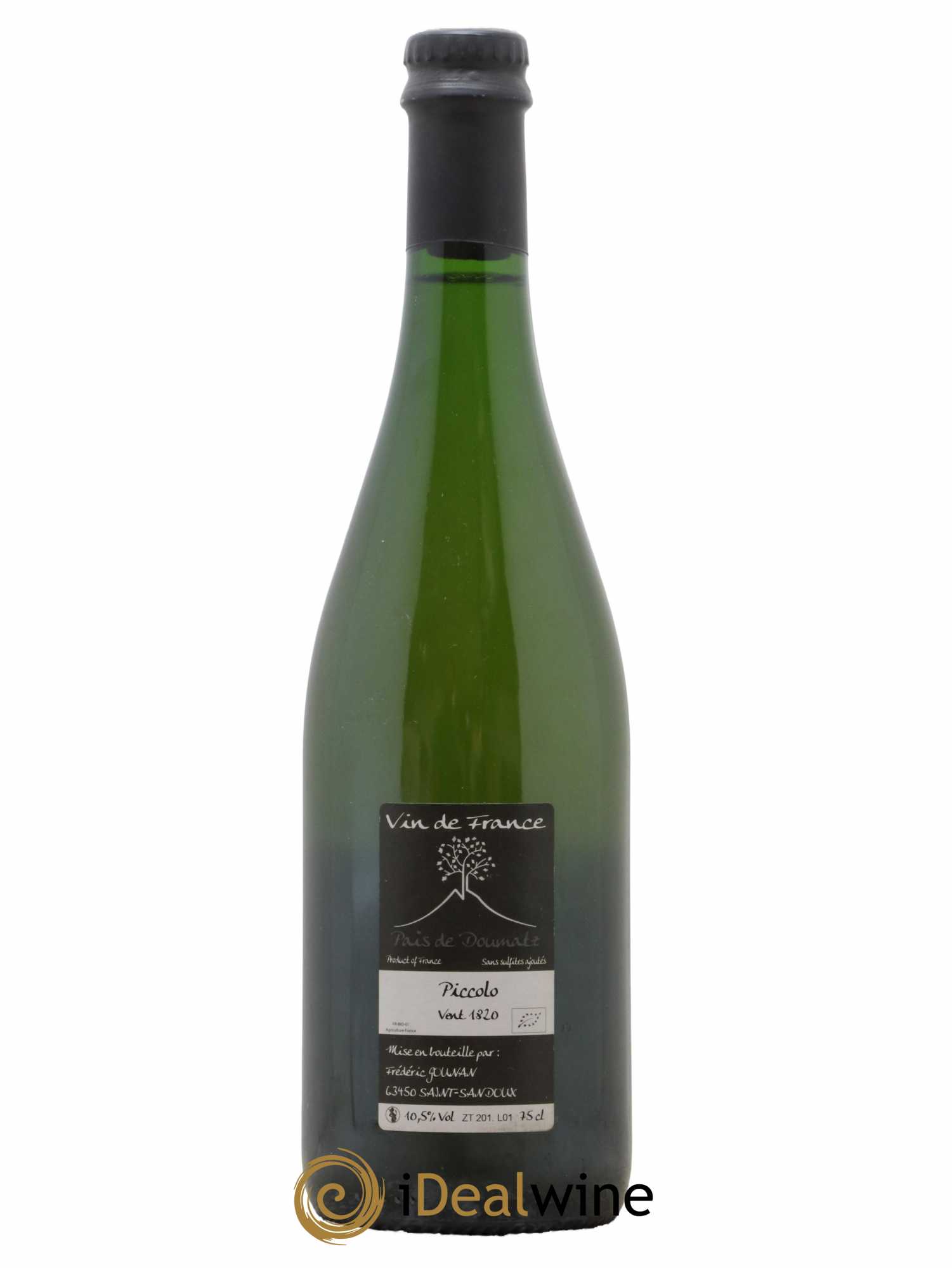 Vin de France Piccolo Vignoble de l'Arbre Blanc 2018 - Lot de 1 bouteille - 1