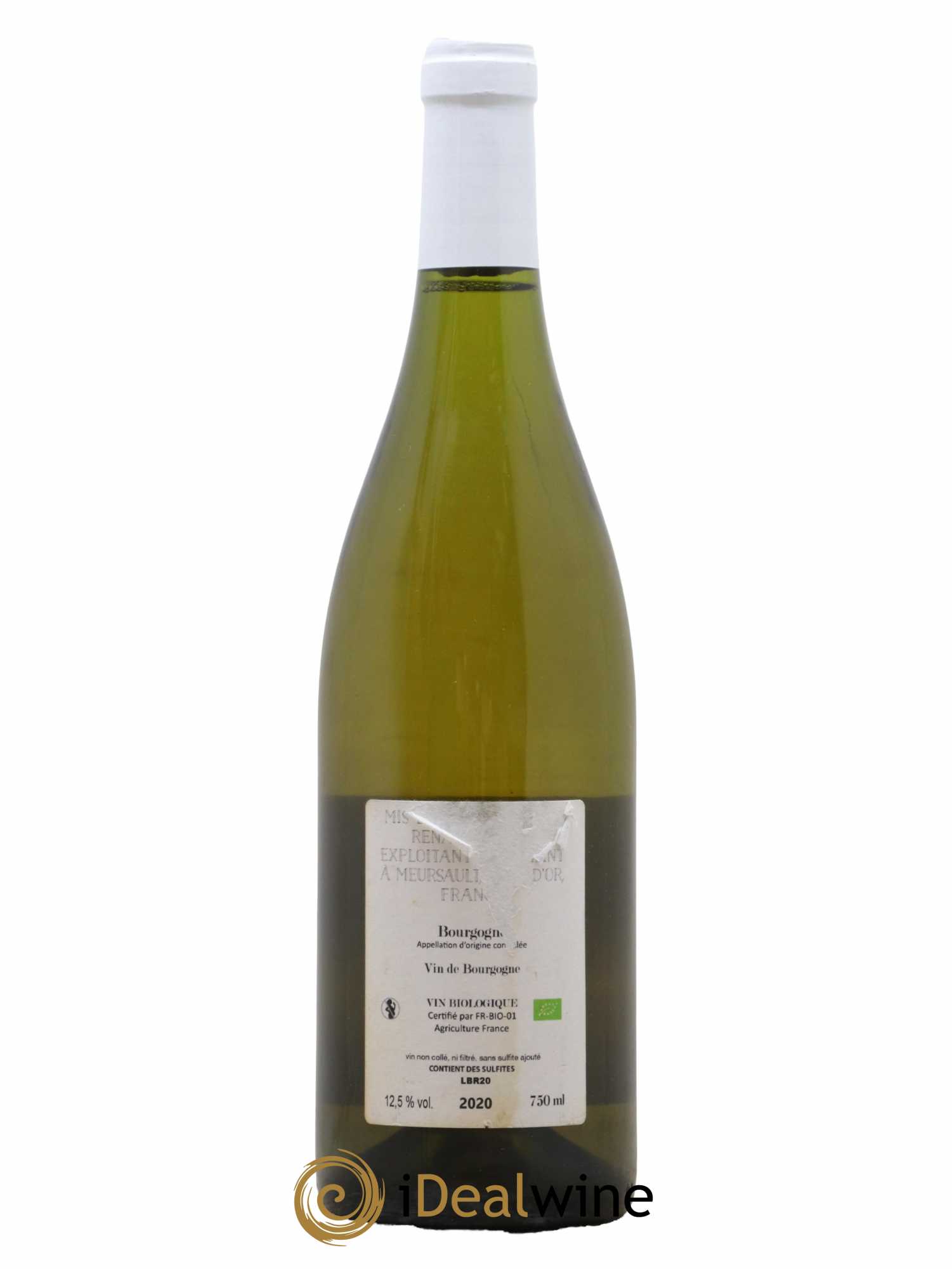Bourgogne Les Riaux Renaud Boyer 2020 - Lot de 1 bouteille - 1