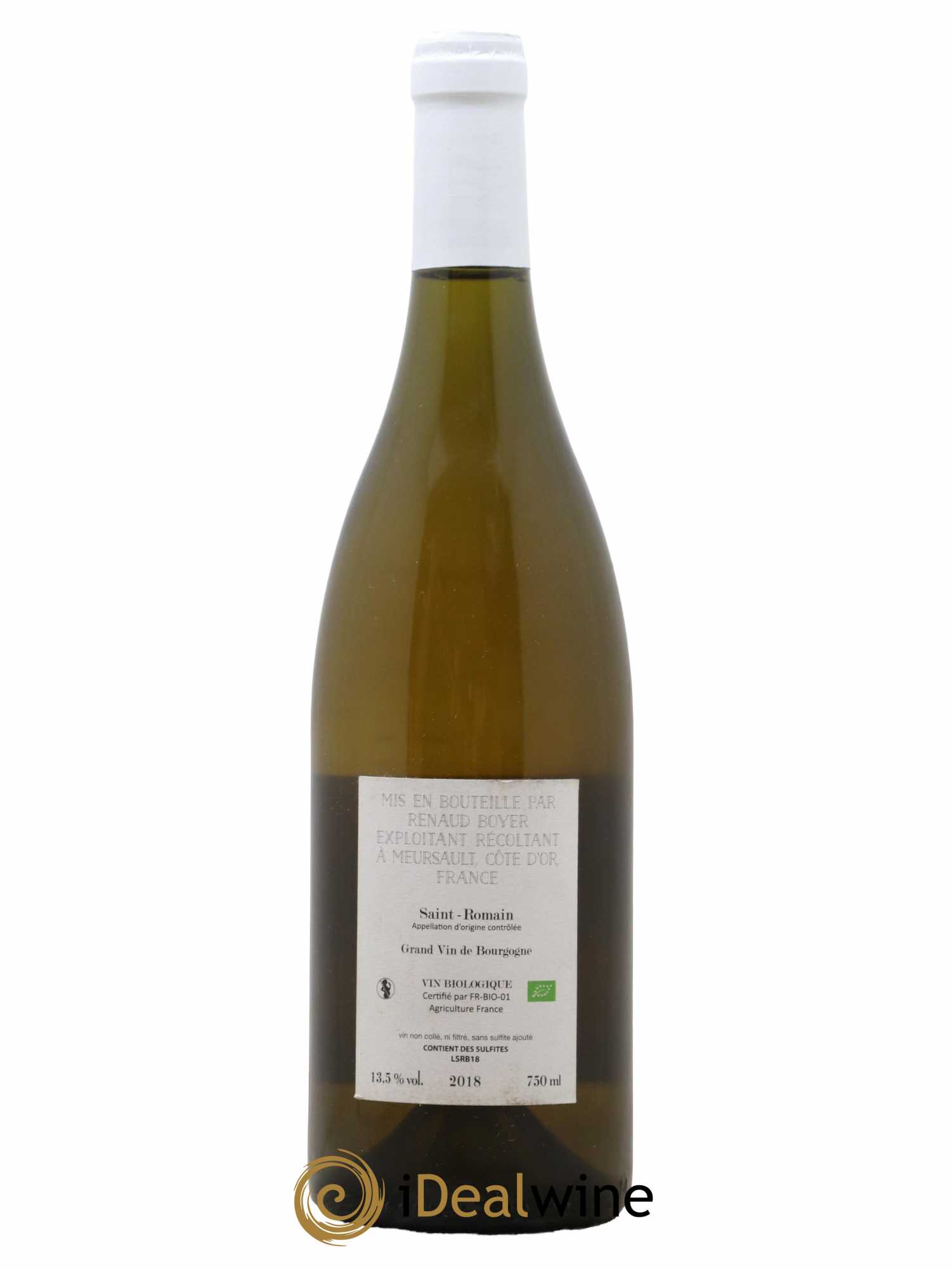 Saint-Romain Renaud Boyer 2018 - Lot de 1 bouteille - 1