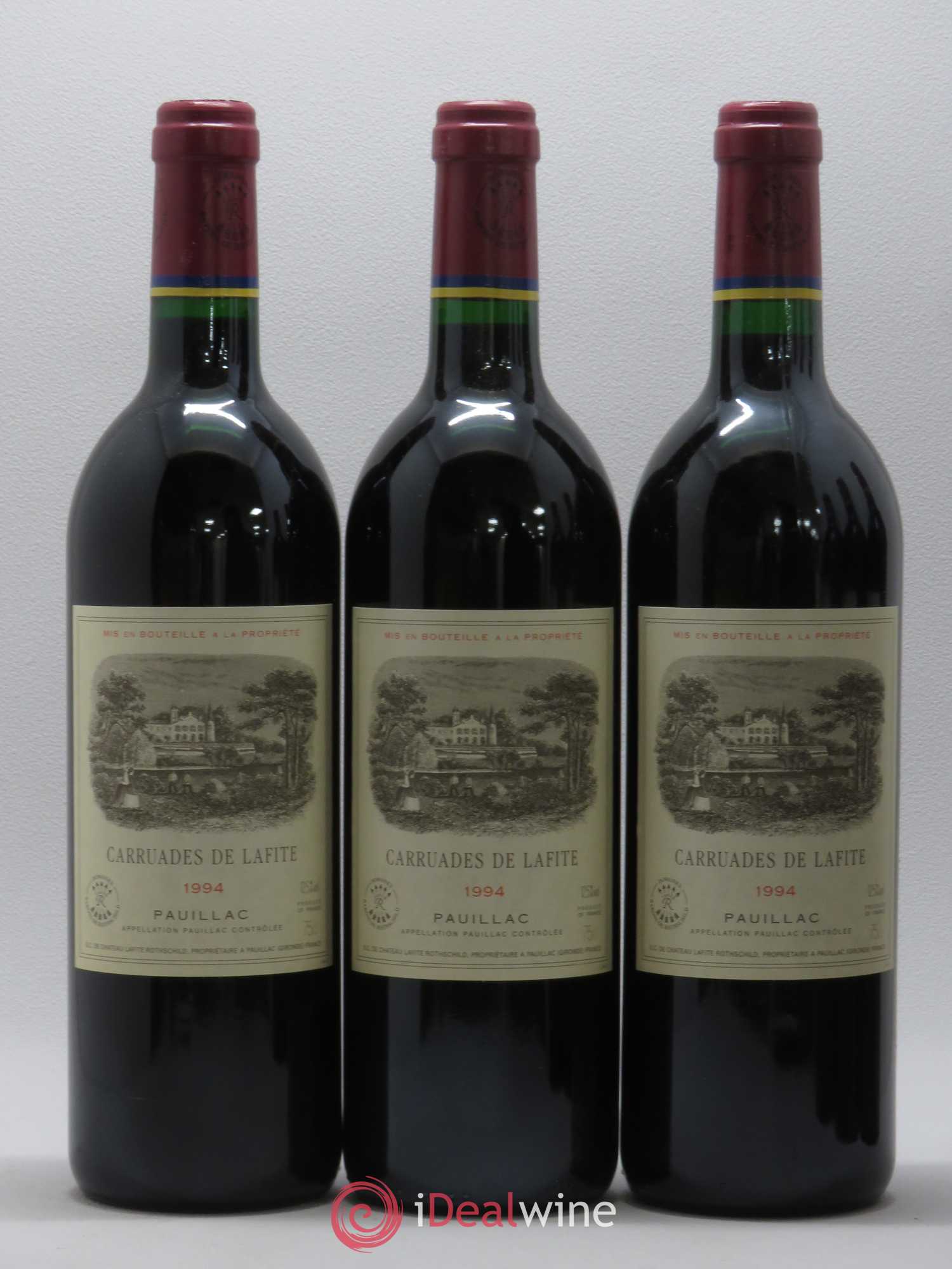 Carruades de Lafite Rothschild Second Vin 1994 - Lot de 6 bouteilles - 2