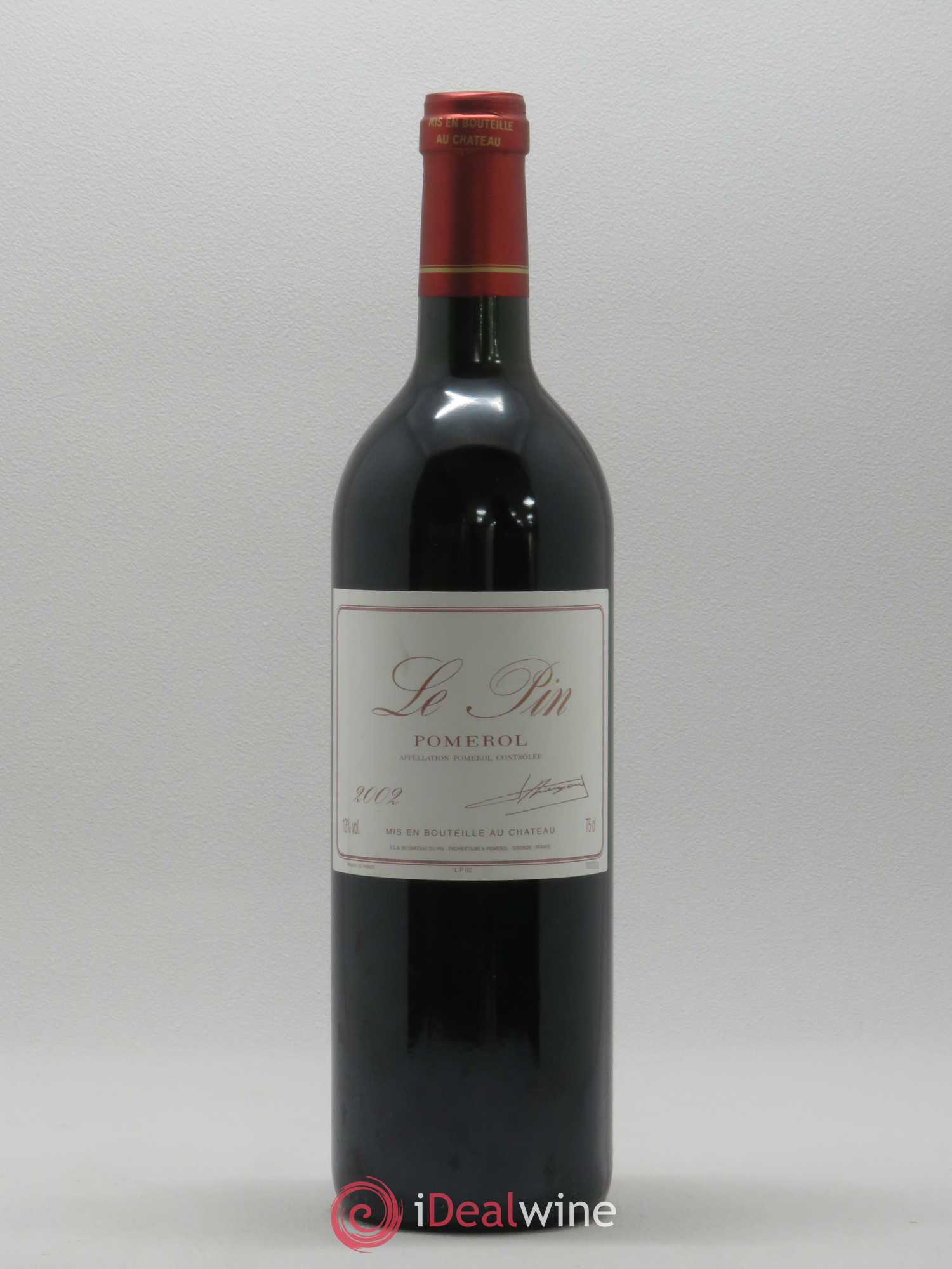 Château Le Pin 2002 - Posten von 1 Flasche - 0